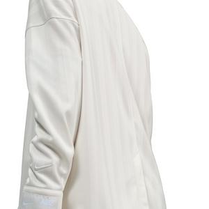 Nike Women's Sportswear Jacquard Stripe Button Down Shirt -Ivory