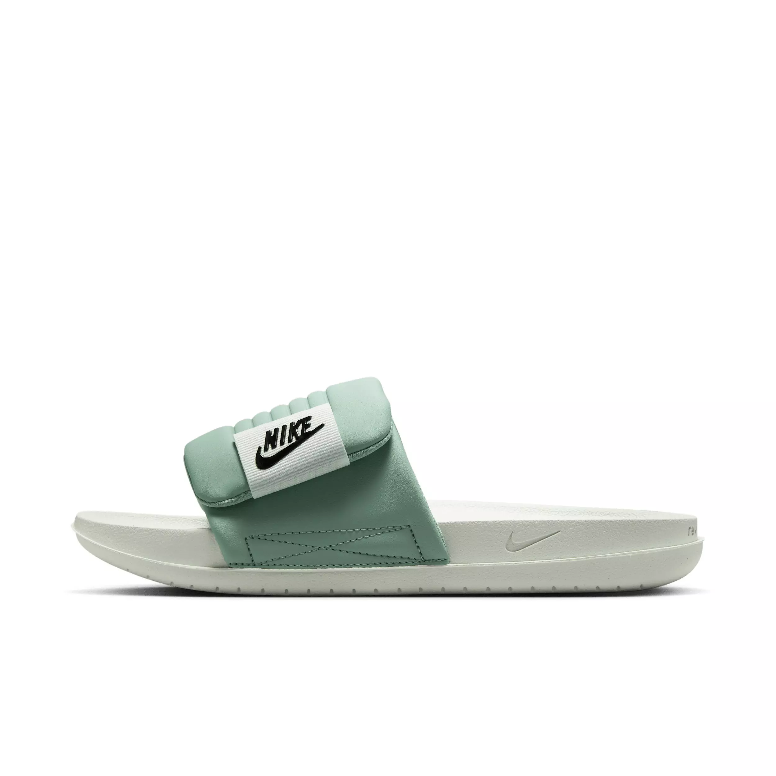 Nike Offcourt Adjust "Barely Green/Steam/Black" Women's Slide - GREEN/BLACK