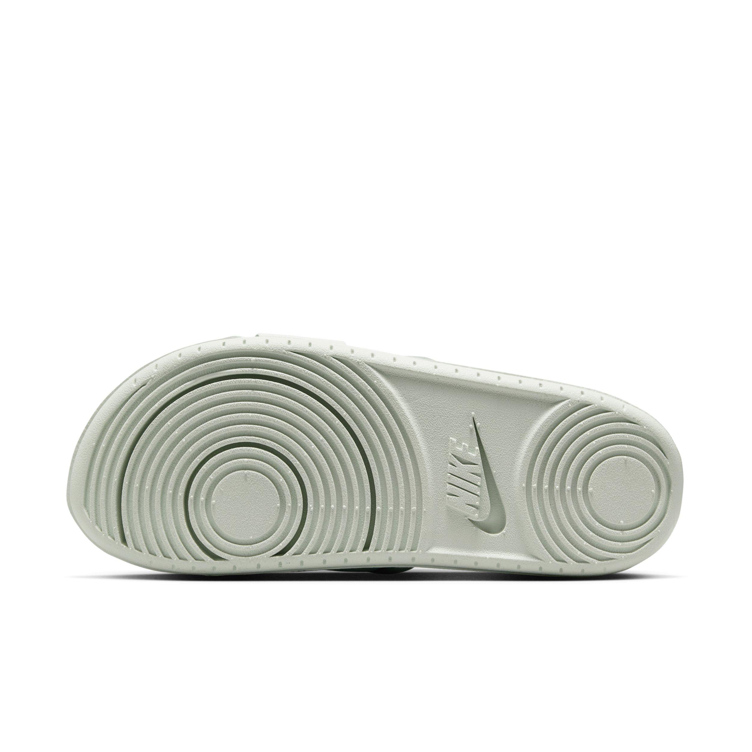 Nike Offcourt Adjust "Barely Green/Steam/Black" Women's Slide - GREEN/BLACK Thumbnail View 5