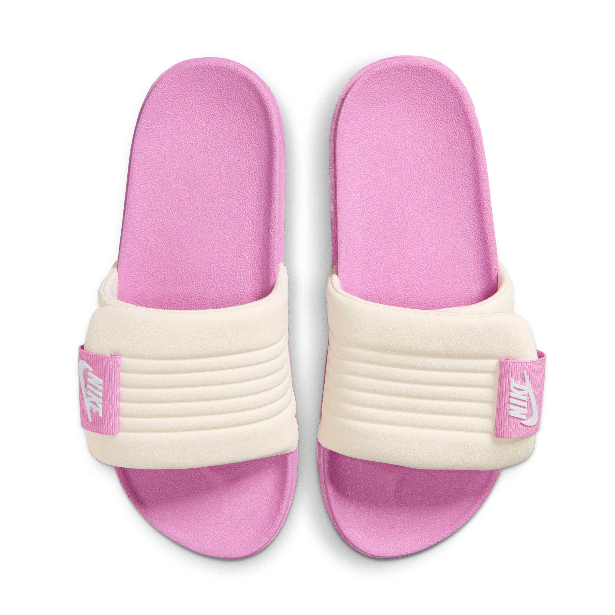 Nike Offcourt Adjust "Light Magenta/Chalk/Pearl Pink" Women's Slide - PURPLE/WHITE Thumbnail View 4