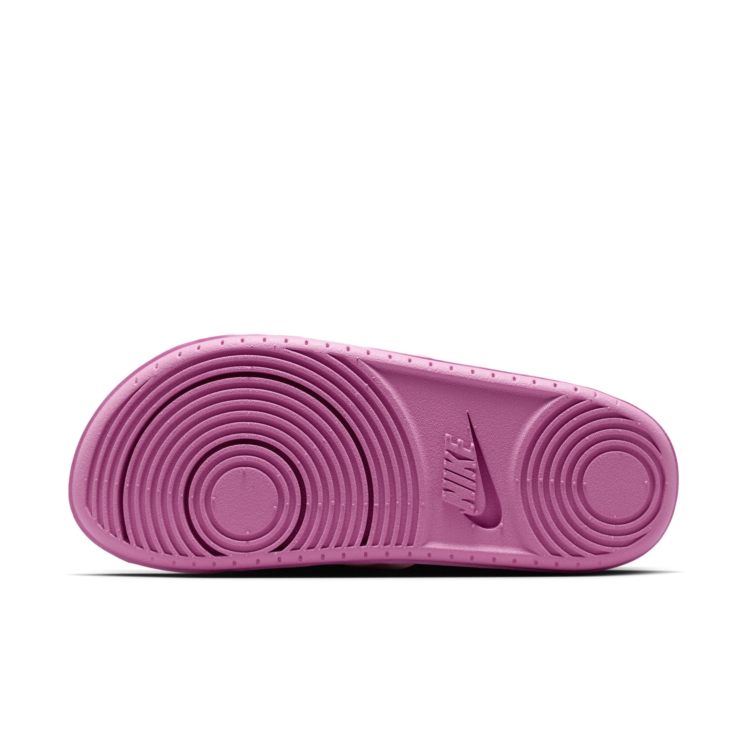Nike Offcourt Adjust "Light Magenta/Chalk/Pearl Pink" Women's Slide - PURPLE/WHITE Thumbnail View 5