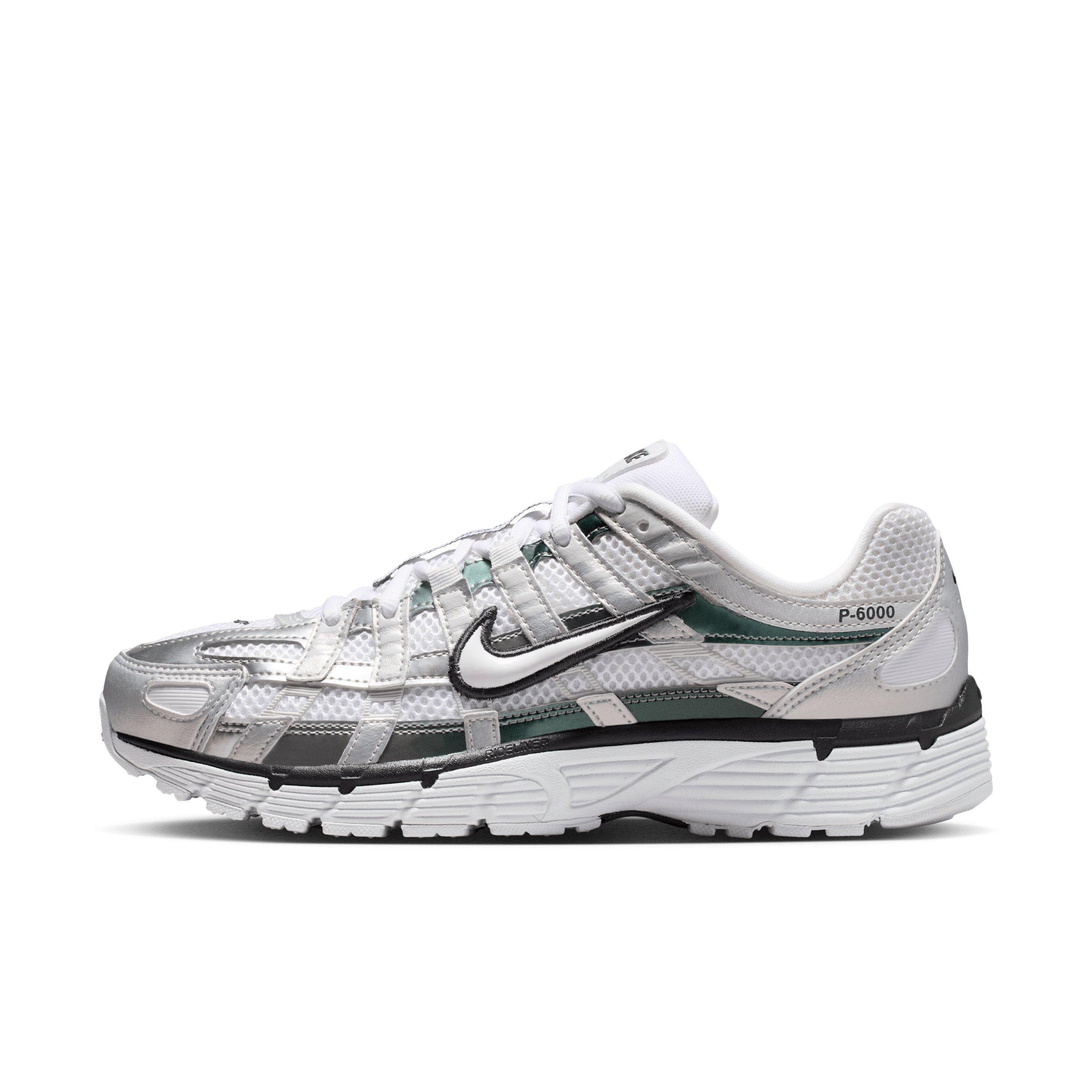 Nike P-6000 "White/Off White/Dark Smoke Grey/White" Women's Shoe - WHITE/GREY Thumbnail View 2