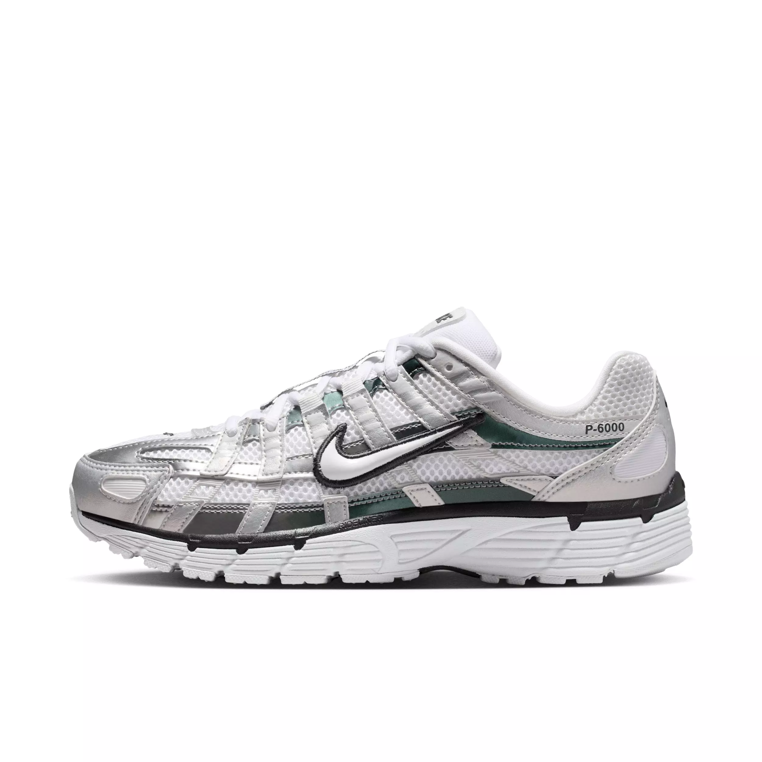 Nike P-6000 "White/Off White/Dark Smoke Grey/White" Women's Shoe - WHITE/GREY