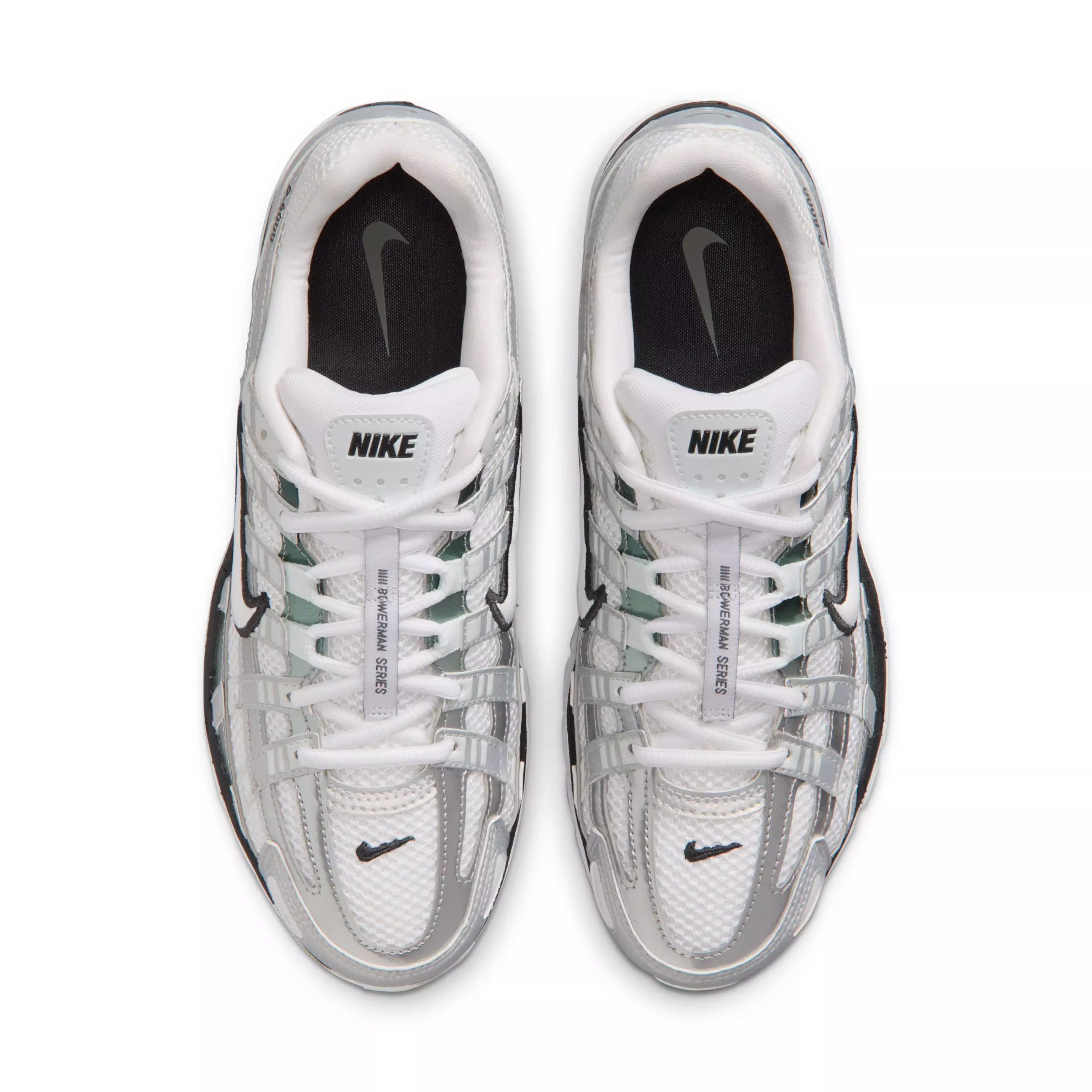 Nike P-6000 "White/Off White/Dark Smoke Grey/White" Women's Shoe - WHITE/GREY