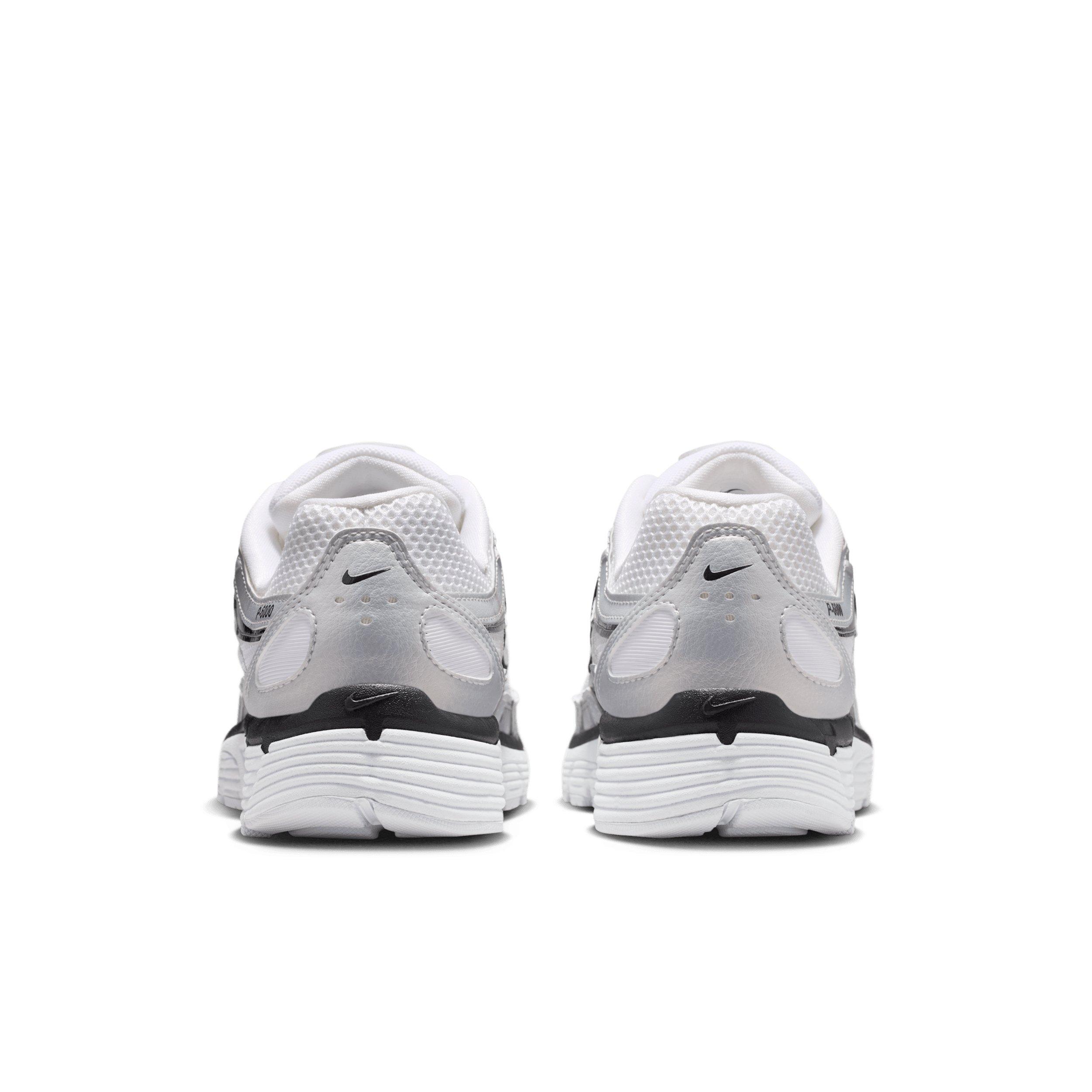 Nike P-6000 "White/Off White/Dark Smoke Grey/White" Women's Shoe - WHITE/GREY Thumbnail View 5