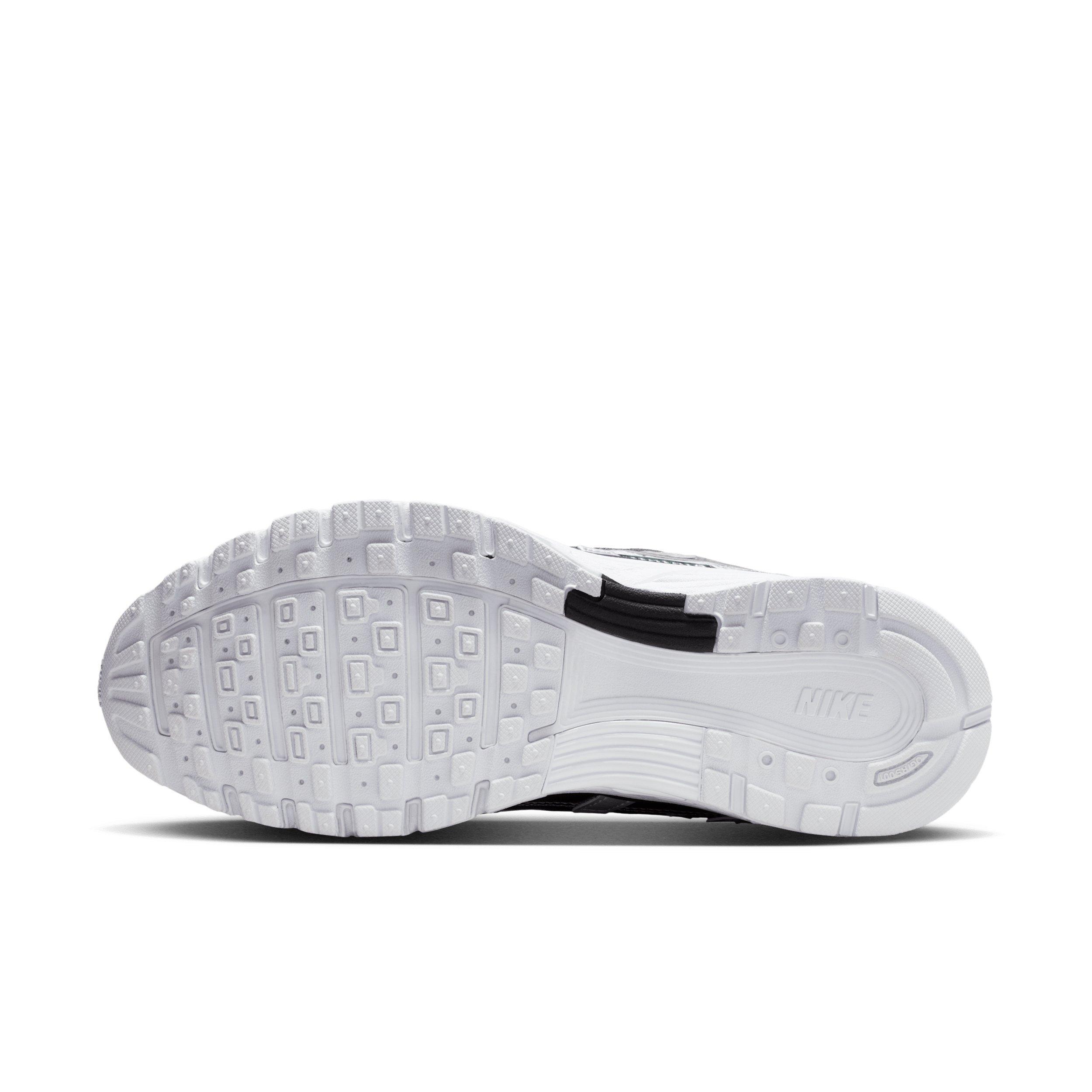 Nike P-6000 "White/Off White/Dark Smoke Grey/White" Women's Shoe - WHITE/GREY Thumbnail View 6
