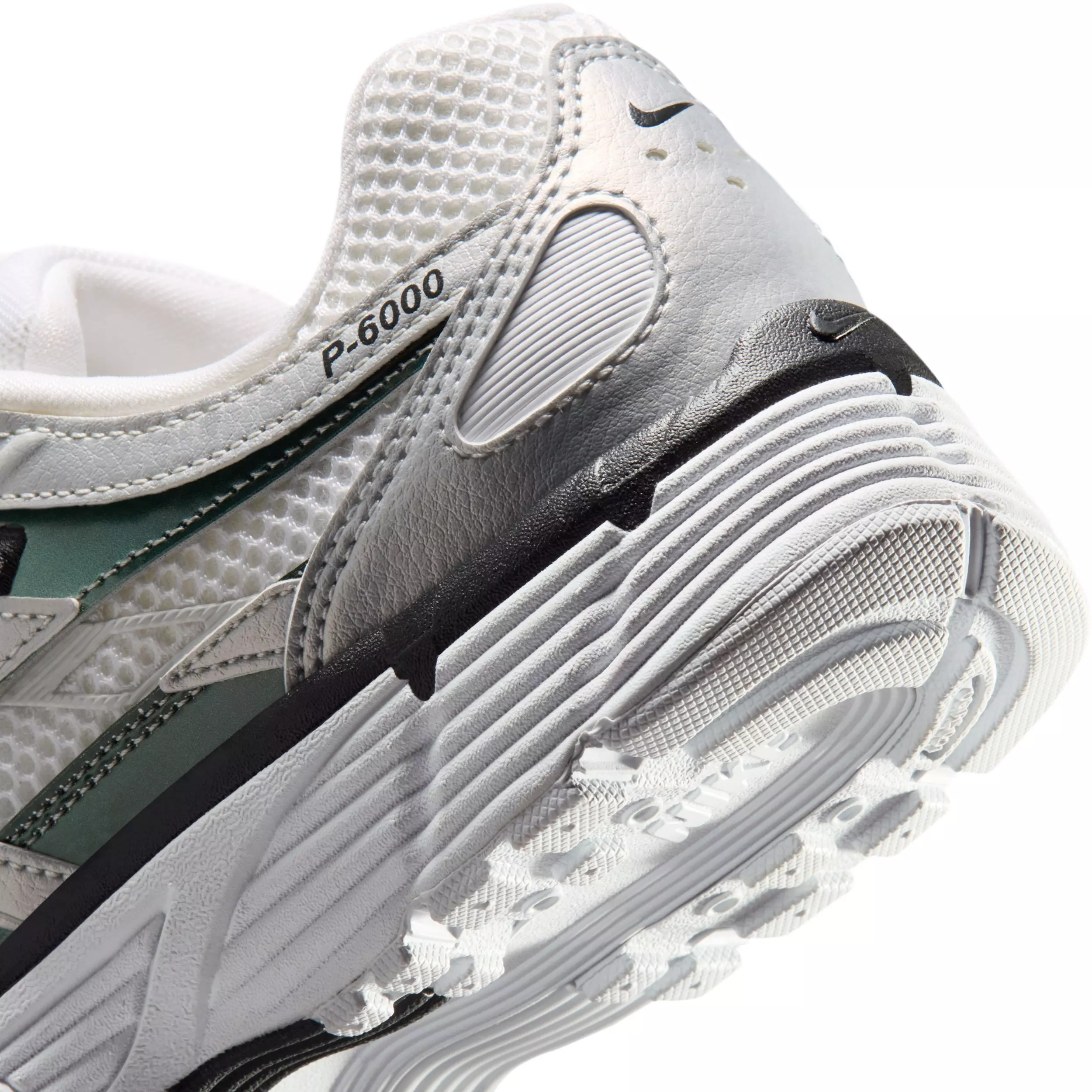 Nike P-6000 "White/Off White/Dark Smoke Grey/White" Women's Shoe - WHITE/GREY