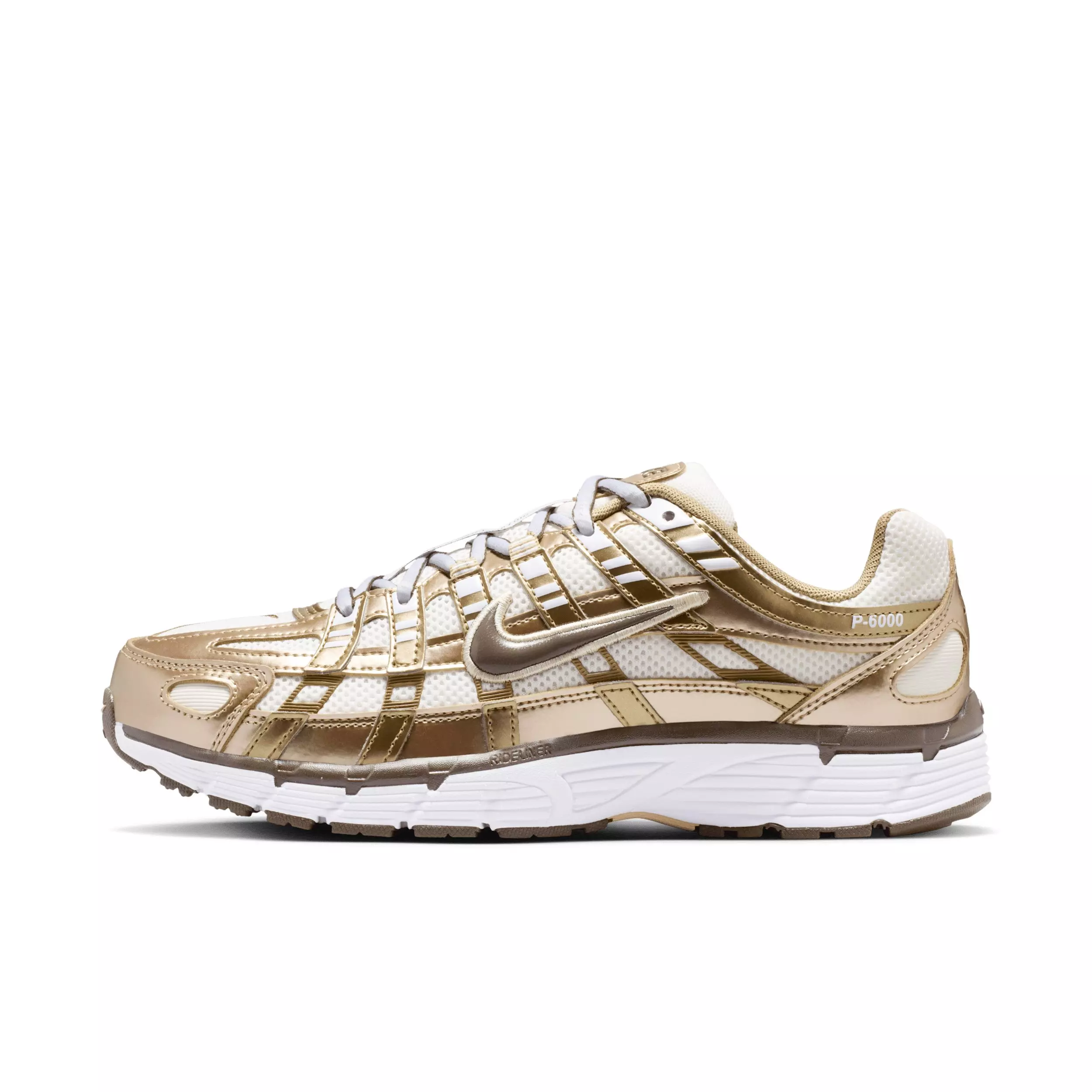 Nike P-6000 "Sail/Linen/White/Dark Hazel" Women's Shoe - WHITE/BROWN