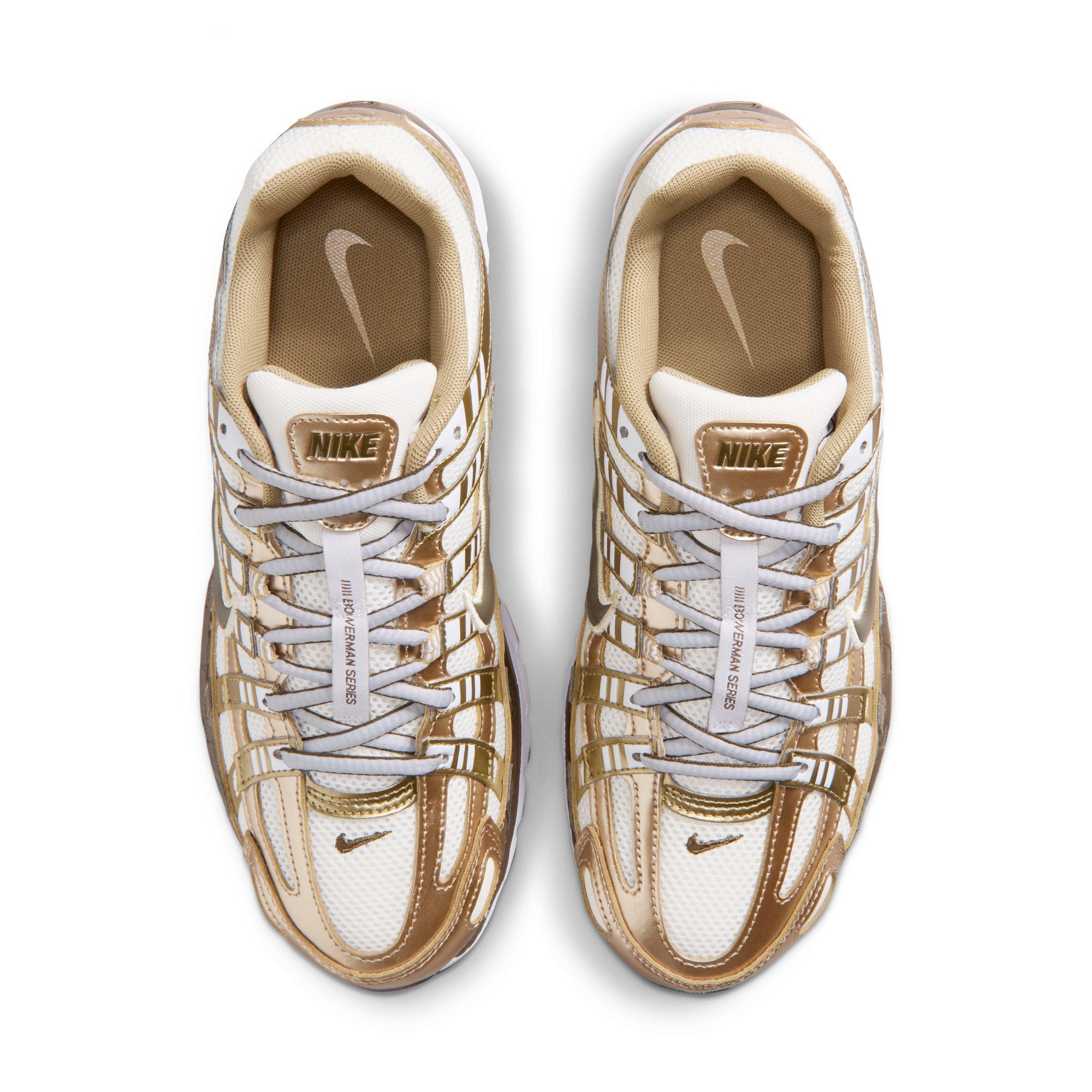 Nike P-6000 "Sail/Linen/White/Dark Hazel" Women's Shoe - WHITE/BROWN Thumbnail View 4