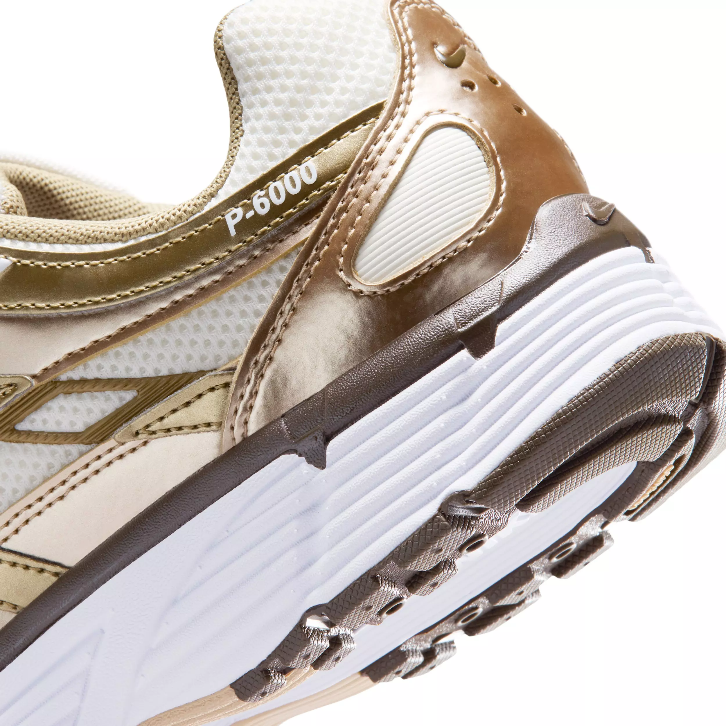 Nike P-6000 "Sail/Linen/White/Dark Hazel" Women's Shoe - WHITE/BROWN