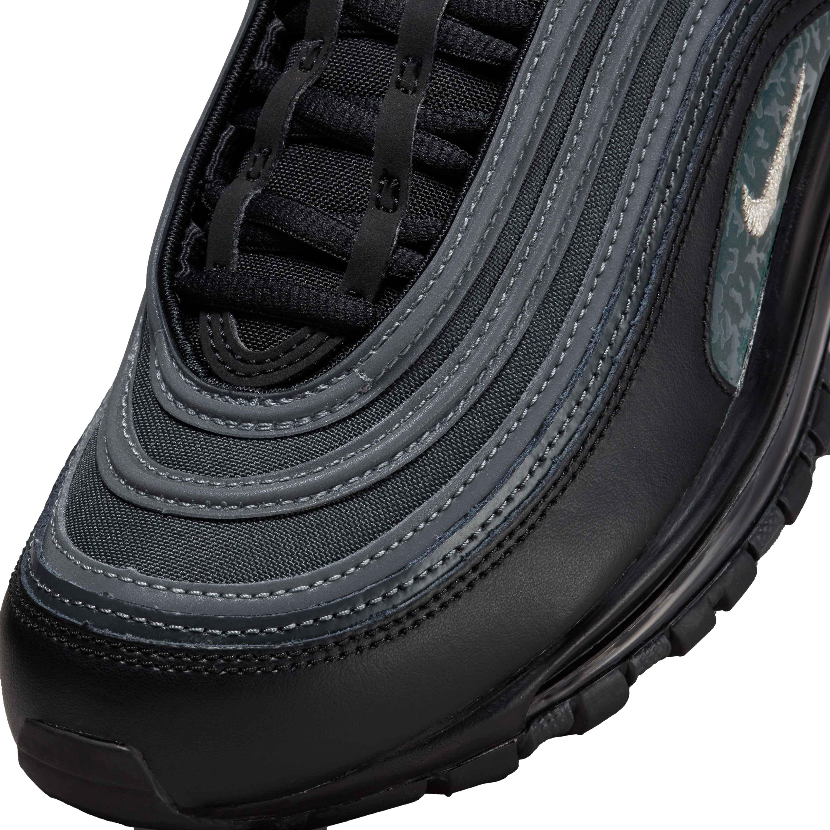 Nike Air Max 97 "Black/Metallic Pewter/Anthracite" Women's Shoe - BLACK Thumbnail View 7