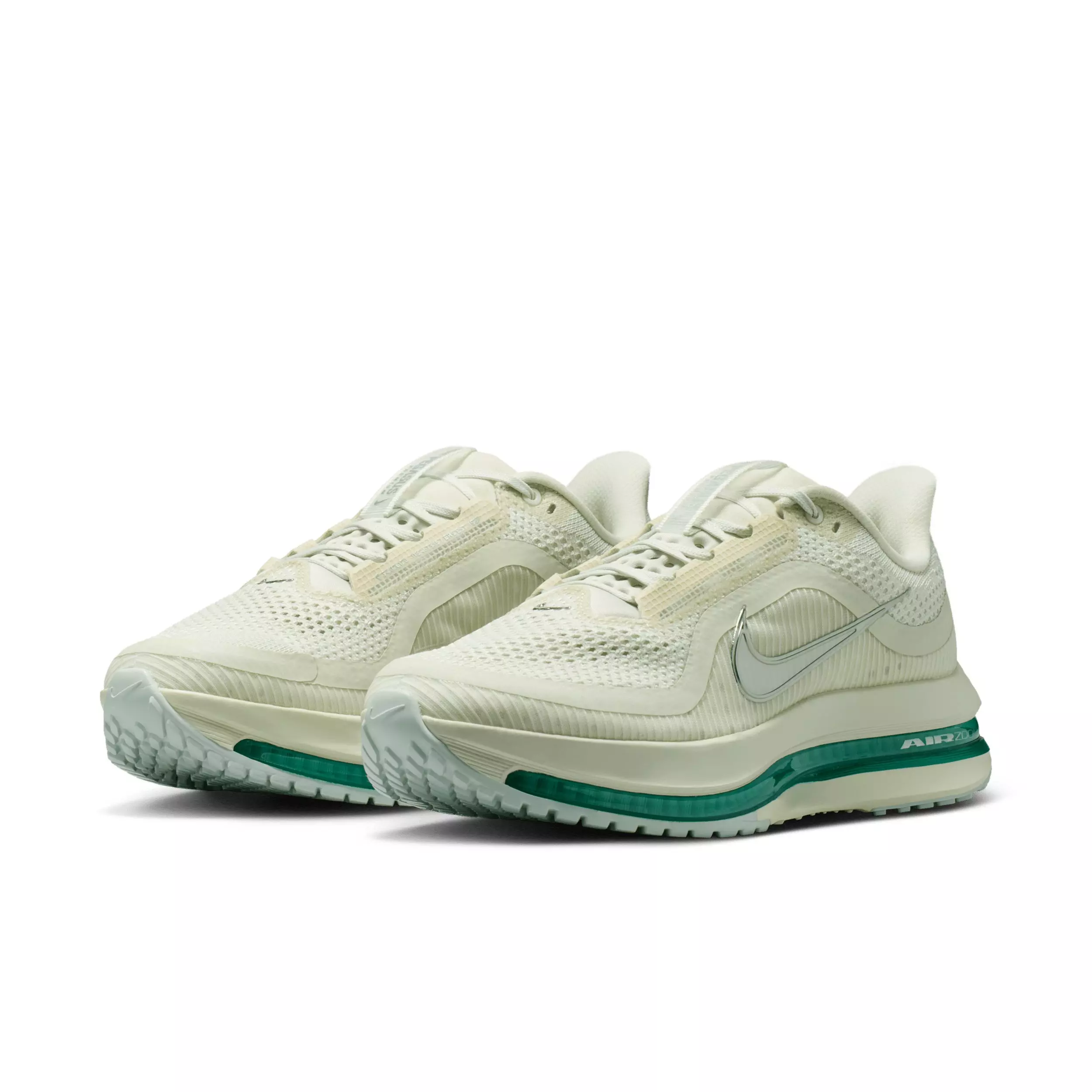 Nike Pegasus Premium "Sea Glass/Malachite/Light Silver/Metallic Silver" Women's Road Running Shoe - GREEN/SILVER