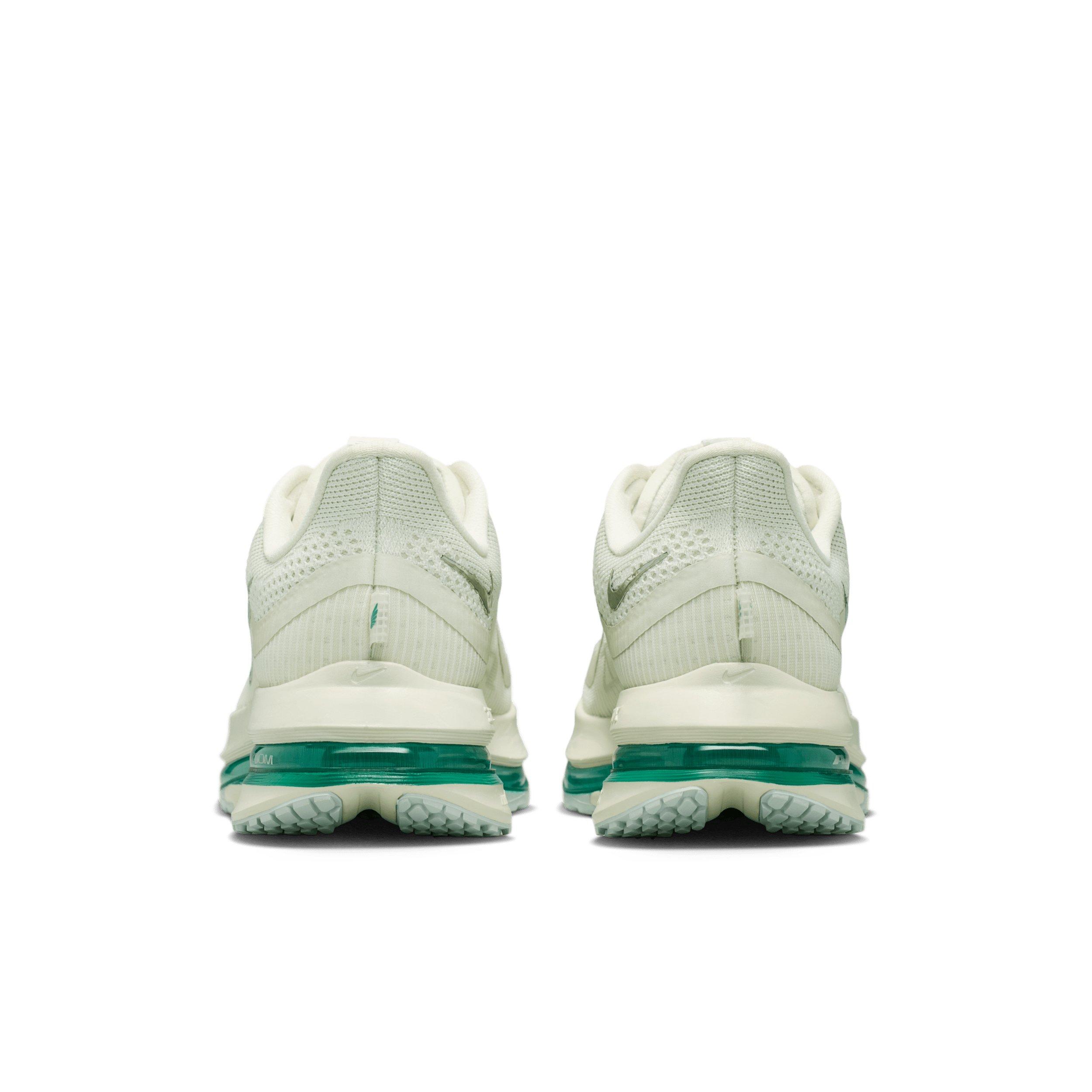 Nike Pegasus Premium "Sea Glass/Malachite/Light Silver/Metallic Silver" Women's Road Running Shoe - GREEN/SILVER Thumbnail View 5