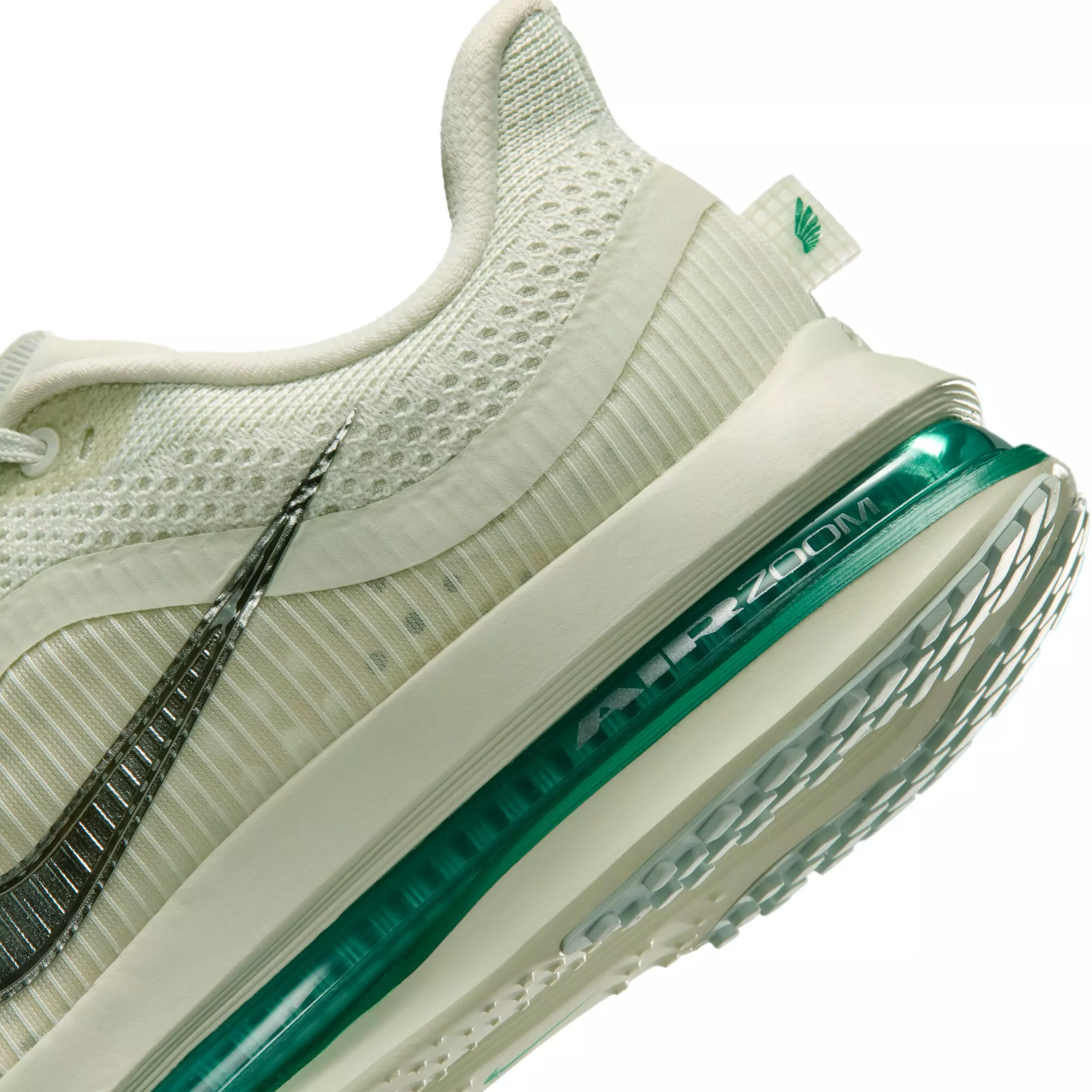 Nike Pegasus Premium "Sea Glass/Malachite/Light Silver/Metallic Silver" Women's Road Running Shoe - GREEN/SILVER