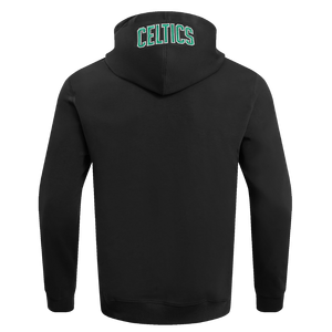Pro Standard Men's NBA Boston Celtics Old English PO Hoodie -Black