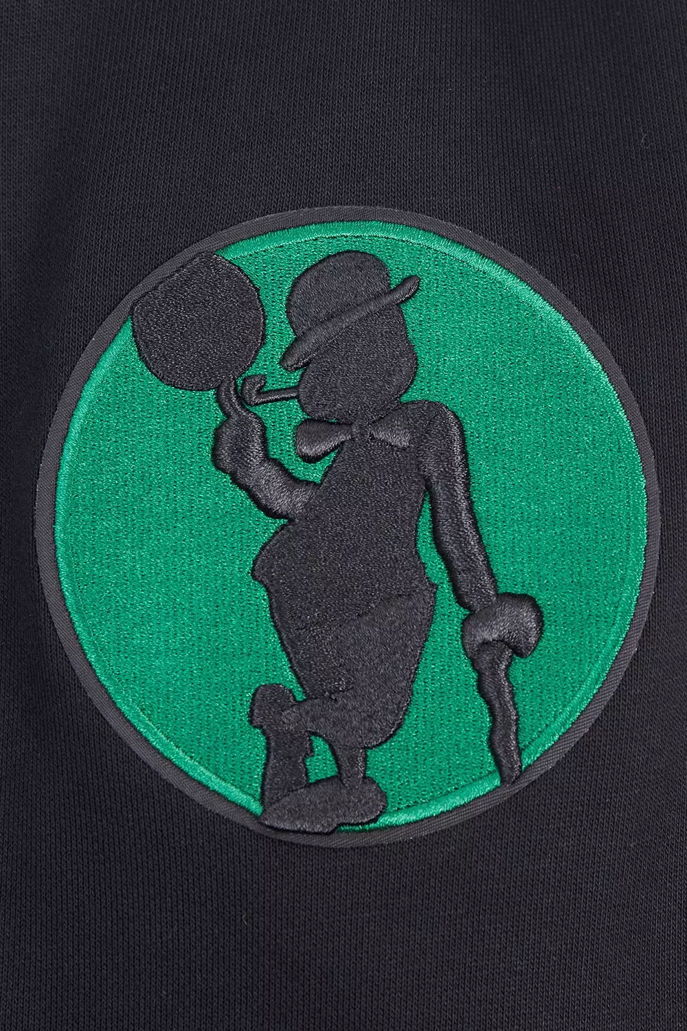 Pro Standard Men's NBA Boston Celtics Old English PO Hoodie - Black - BLACK