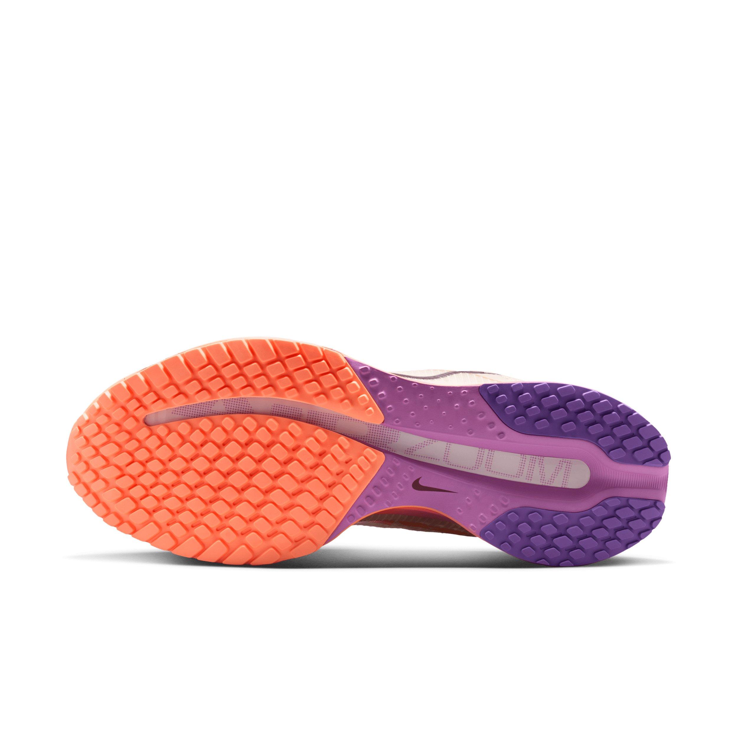 Nike Pegasus Premium "Chalk/Orange Pulse/Light Magenta/Tattoo" Women's Road Running Shoe - WHITE/ORANGE/PURPLE Thumbnail View 6