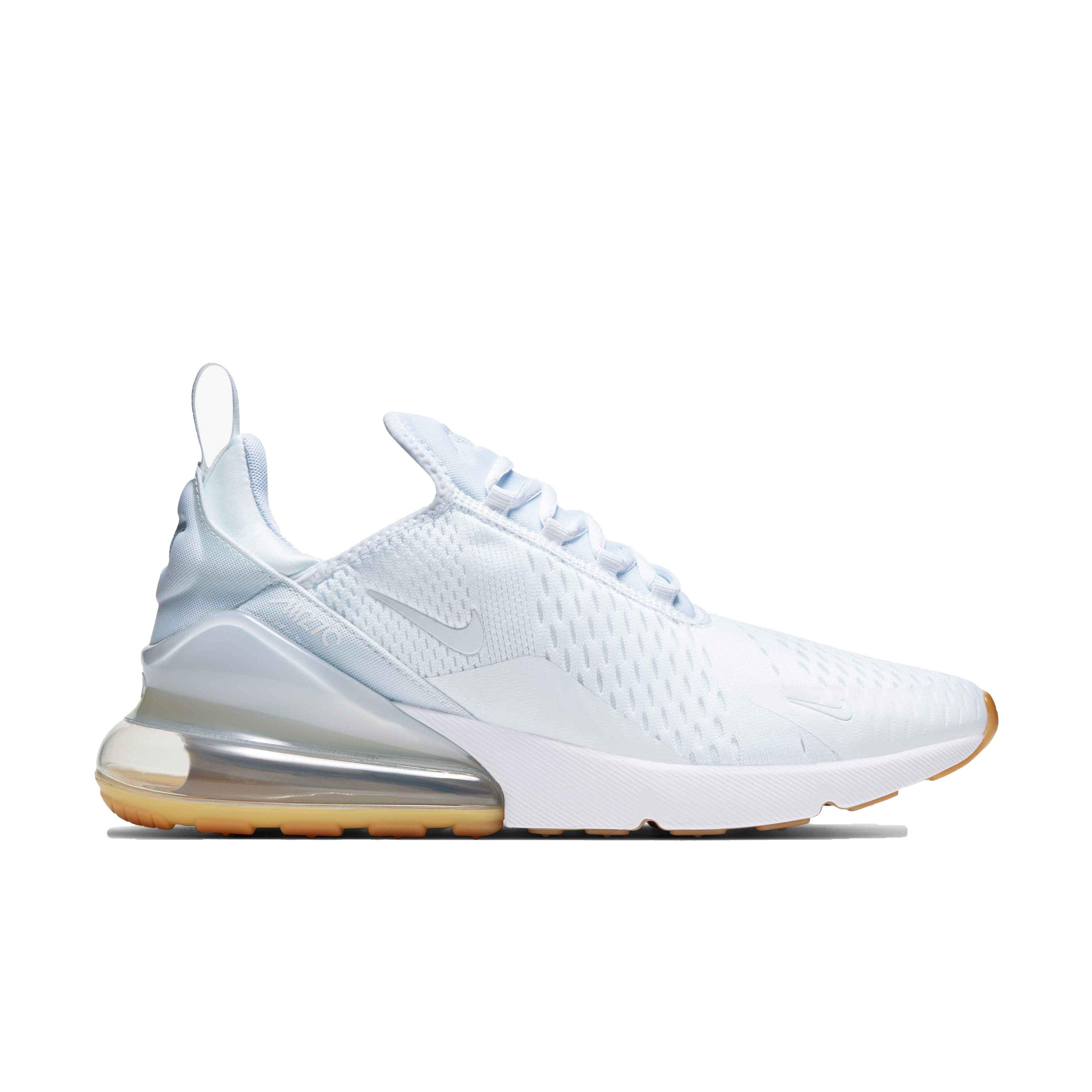 Nike Air Max 270 "White/White/Gum Light Brown" Men's Shoe - WHITE Thumbnail View 1