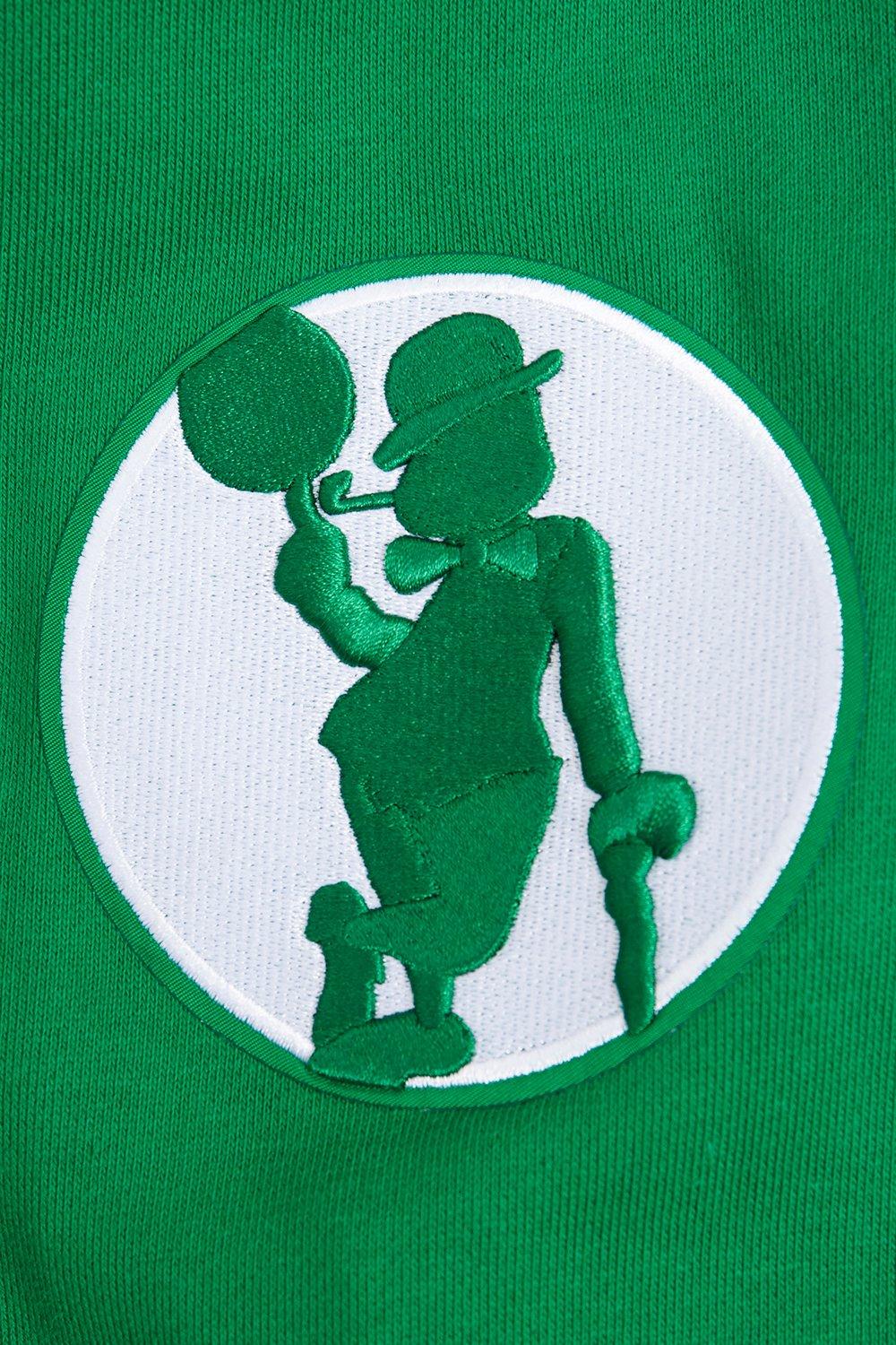 Pro Standard Men's NBA Boston Celtics Old English PO Hoodie - Green - GREEN Thumbnail View 6