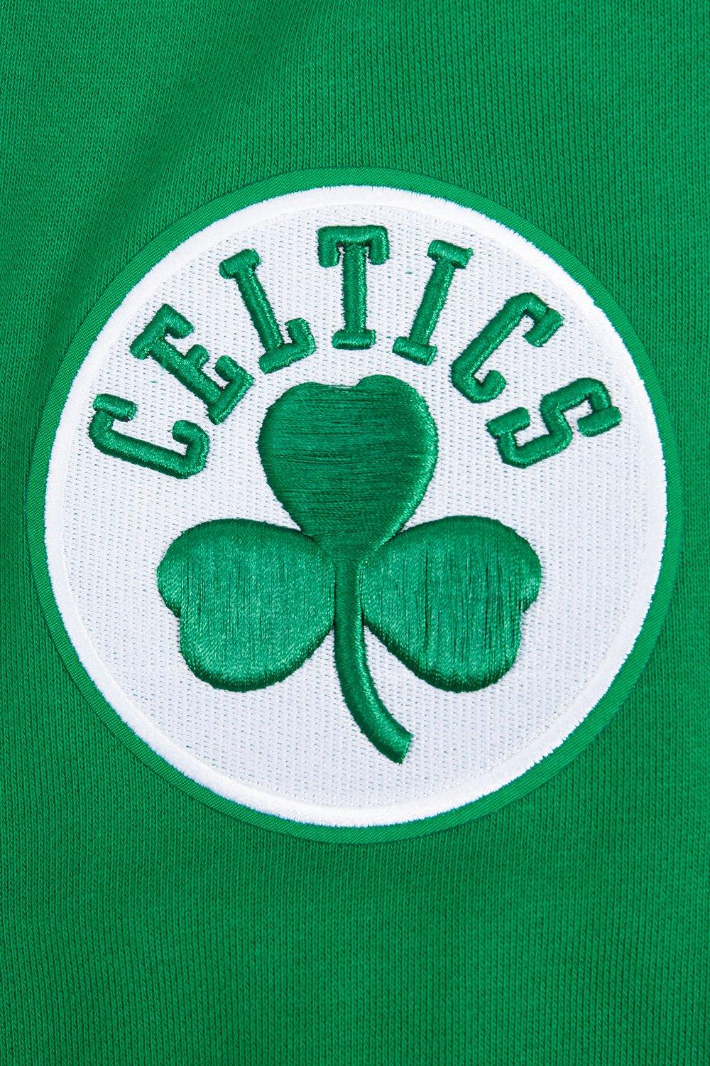 Pro Standard Men's NBA Boston Celtics Old English PO Hoodie - Green - GREEN Thumbnail View 7