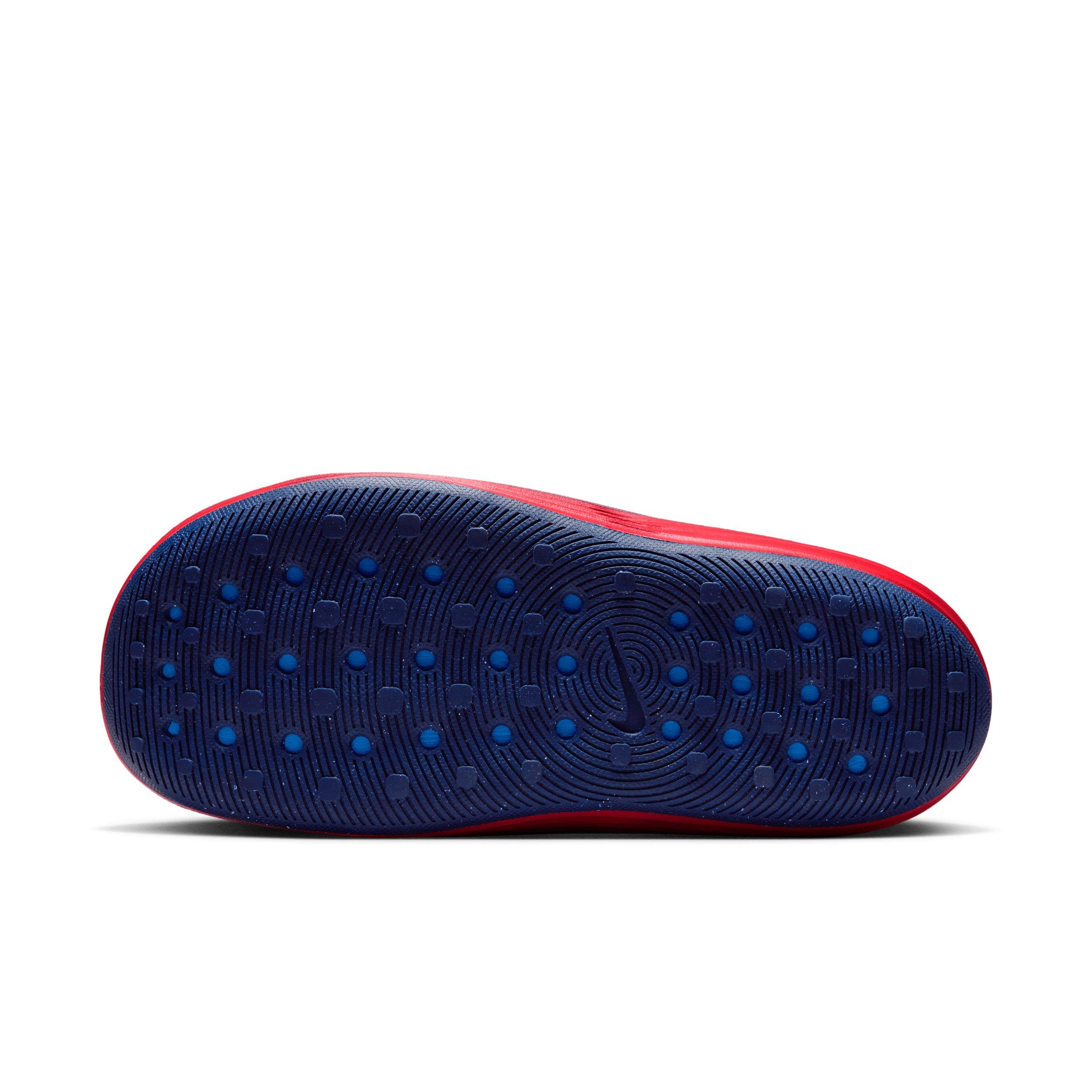 Nike ReactX Rejuven8 "Action Red/Light Photo Blue/Midnight Navy" Women's Slide - RED/NAVY Thumbnail View 5
