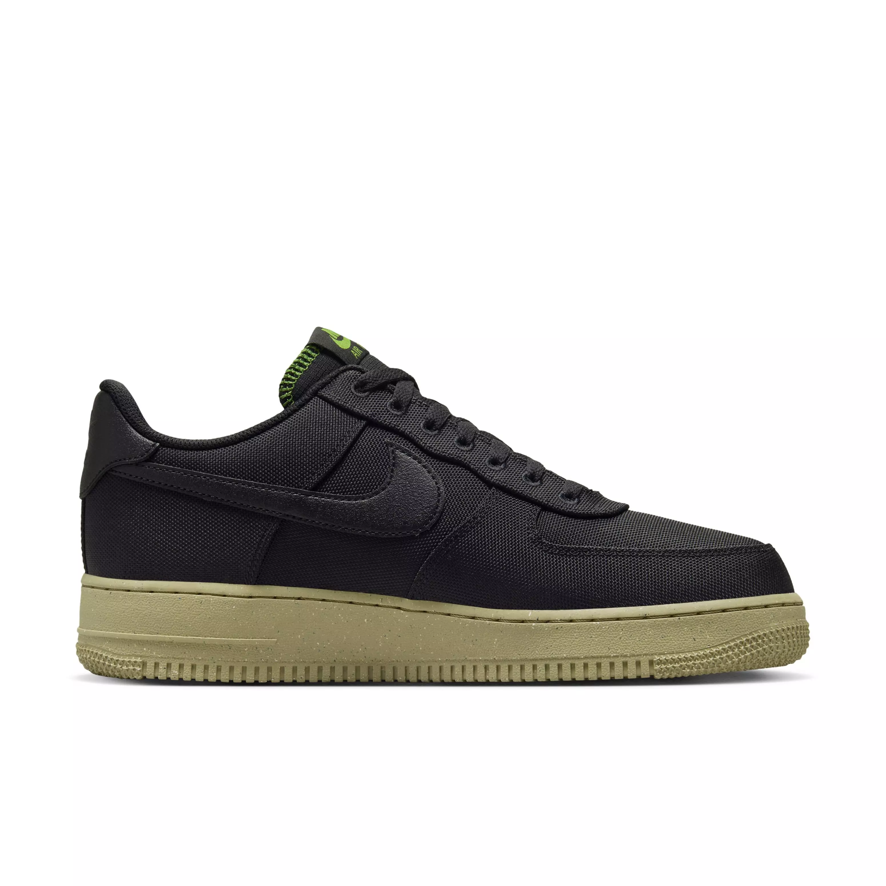 Nike Air Force 1 '07 LV8 "Black/Neutral Olive/Chlorophyll/Black" Men's Shoe - BLACK/OLIVE/CHLOROPHYLL/BLACK