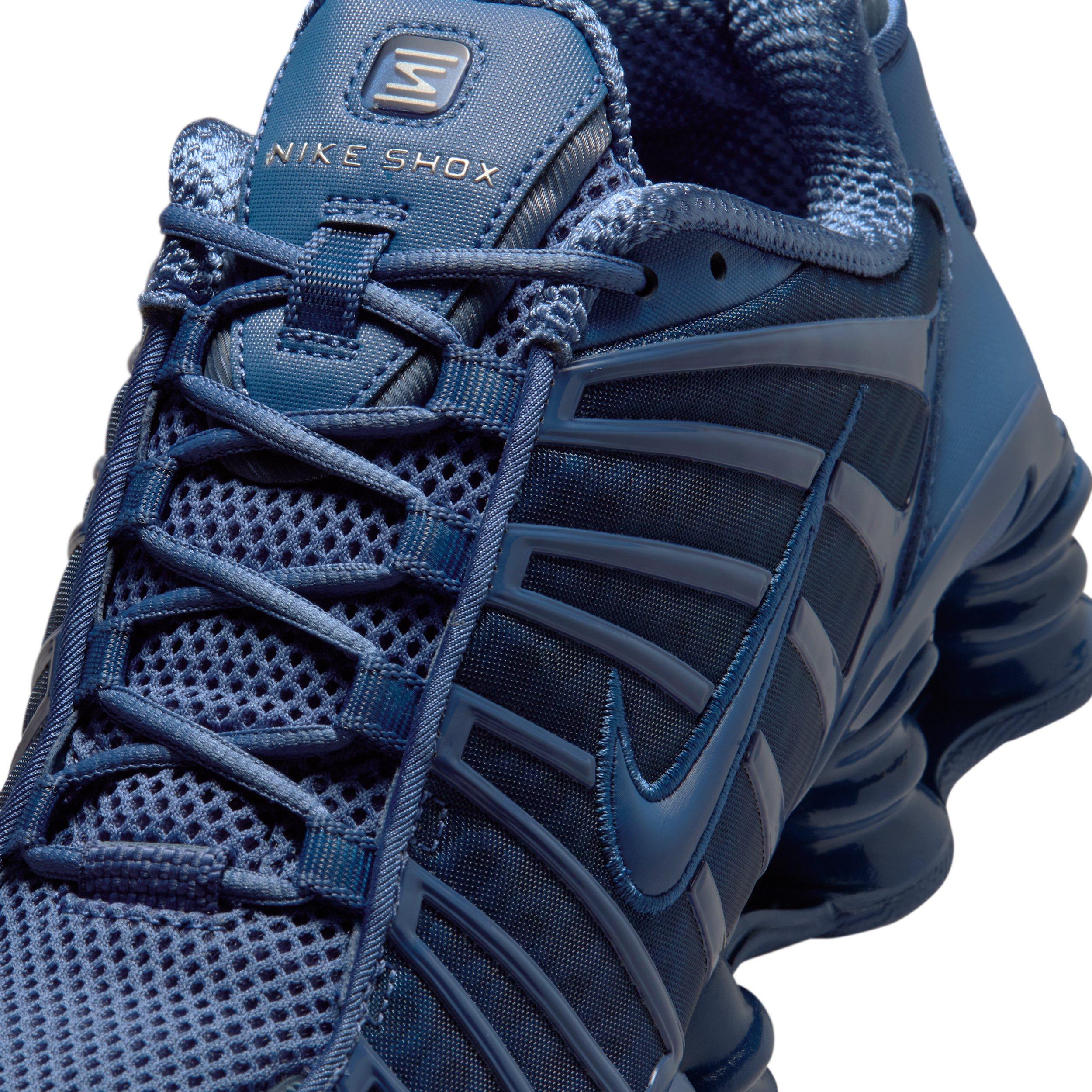 Nike Shox TL "Mystic Navy/Metallic Silver/Black/Mystic Navy" Women's Shoe - NAVY/SILVER/BLACK/NAVY Thumbnail View 7