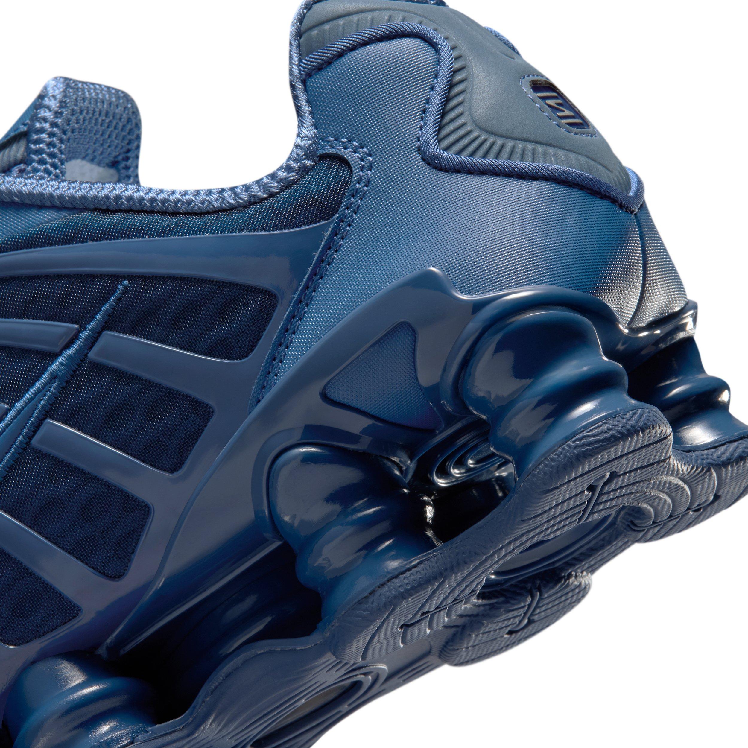Nike Shox TL "Mystic Navy/Metallic Silver/Black/Mystic Navy" Women's Shoe - NAVY/SILVER/BLACK/NAVY Thumbnail View 8
