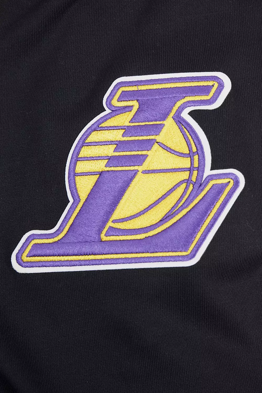 Pro Standard Men's NBA Los Angeles Lakers Old English PO Hoodie -Black - BLACK