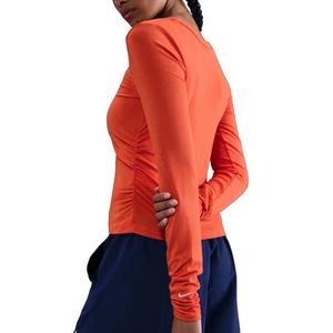 Nike Women's Sportswear Chill Knit Long-Sleeve Top -Red