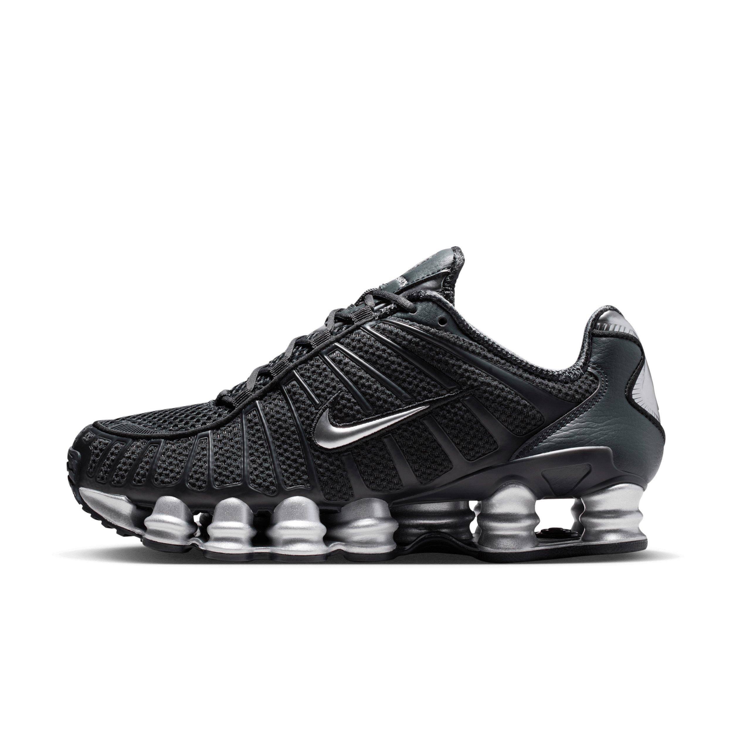 Nike Shox TL "Off Noir/Black/Metallic Silver" Women's Shoe - OFF NOIR/BLACK/SILVER Thumbnail View 2