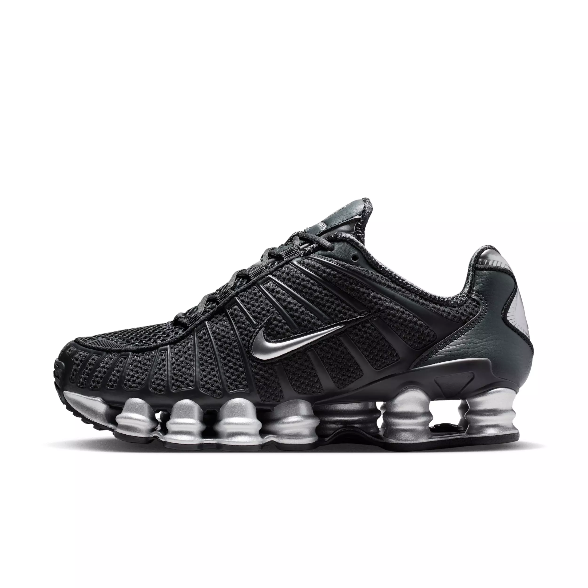 Nike Shox TL "Off Noir/Black/Metallic Silver" Women's Shoe - OFF NOIR/BLACK/SILVER