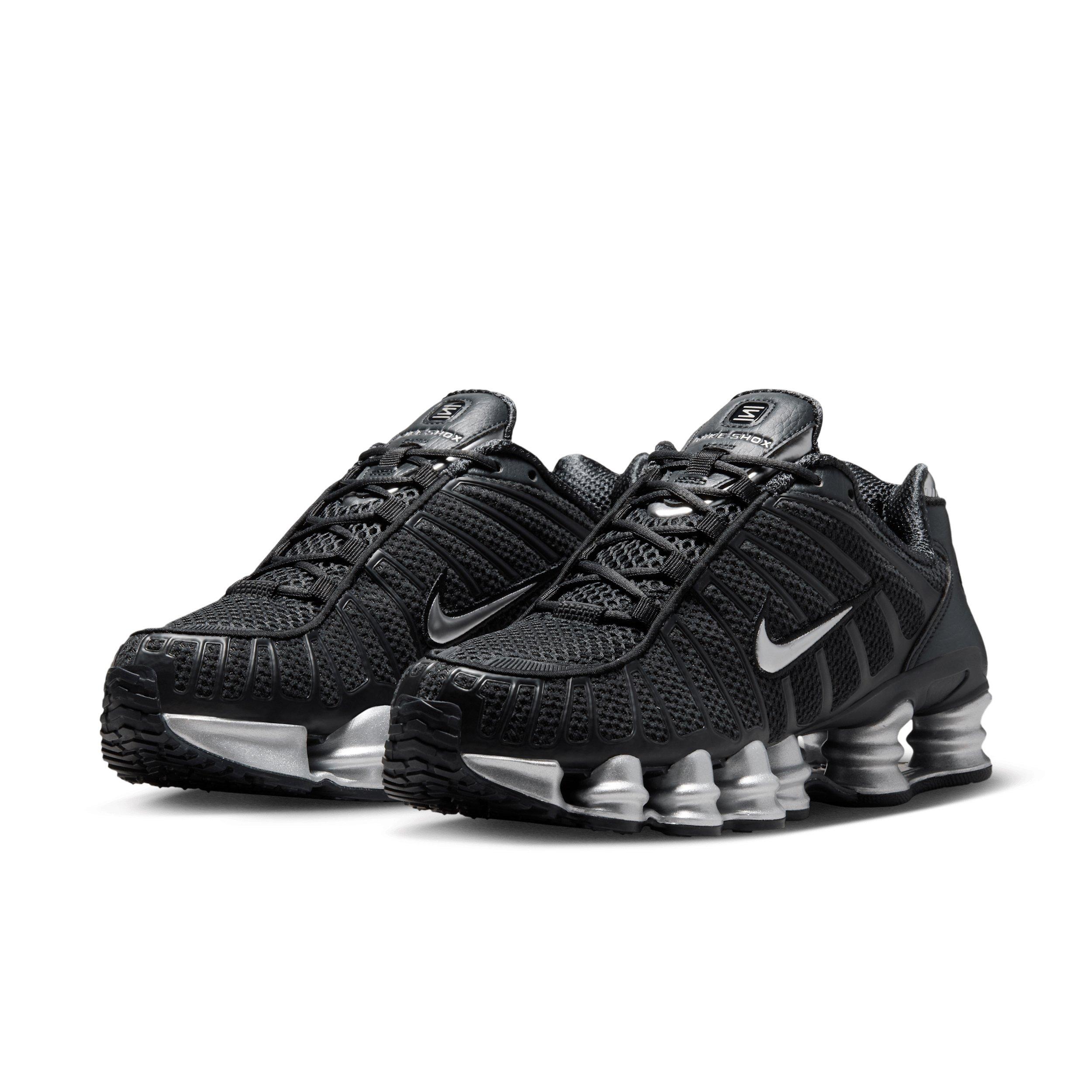 Nike Shox TL "Off Noir/Black/Metallic Silver" Women's Shoe - OFF NOIR/BLACK/SILVER Thumbnail View 3