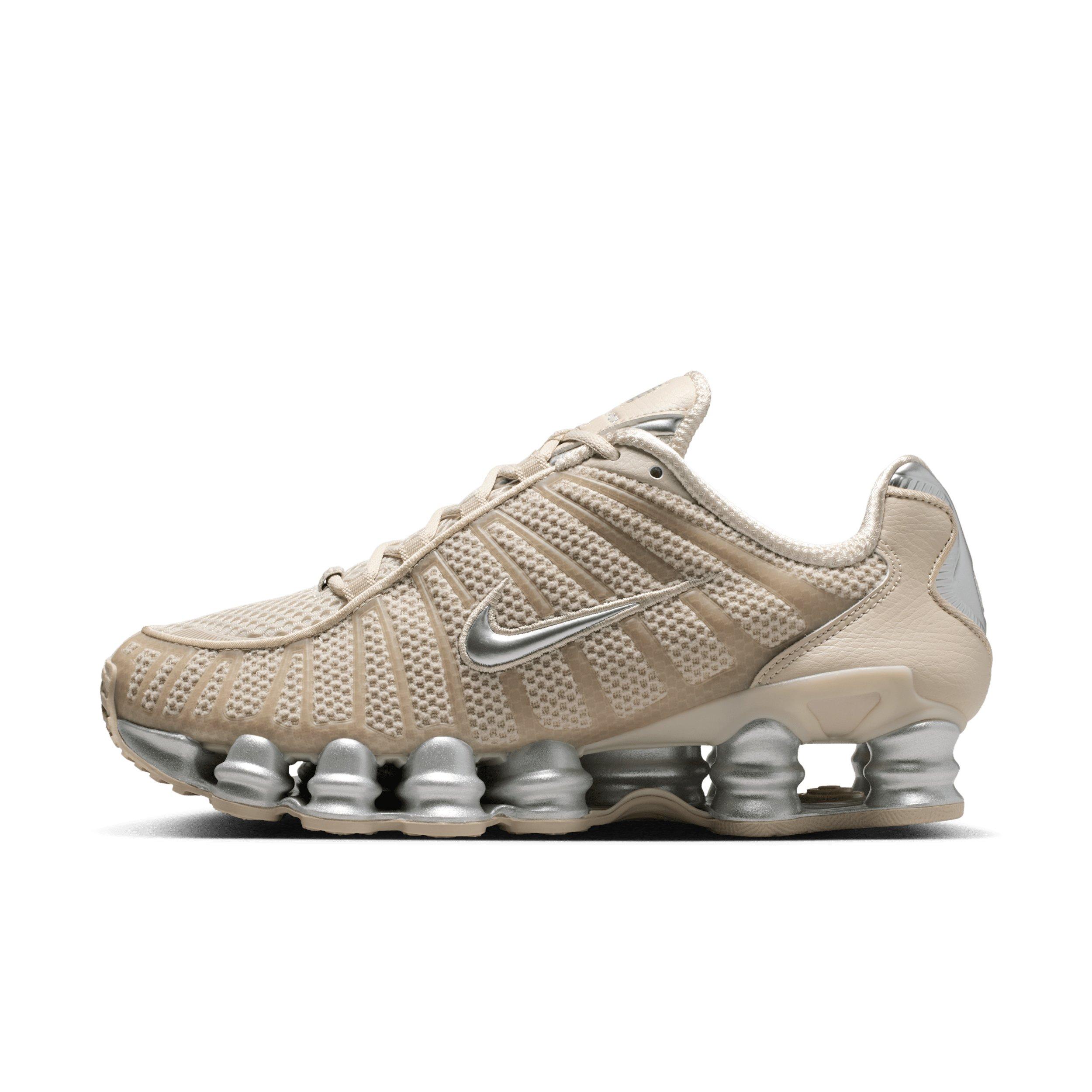 Nike Shox TL "Cream II/Black/Metallic Silver" Women's Shoe - CREAM/BLACK/SILVER Thumbnail View 2