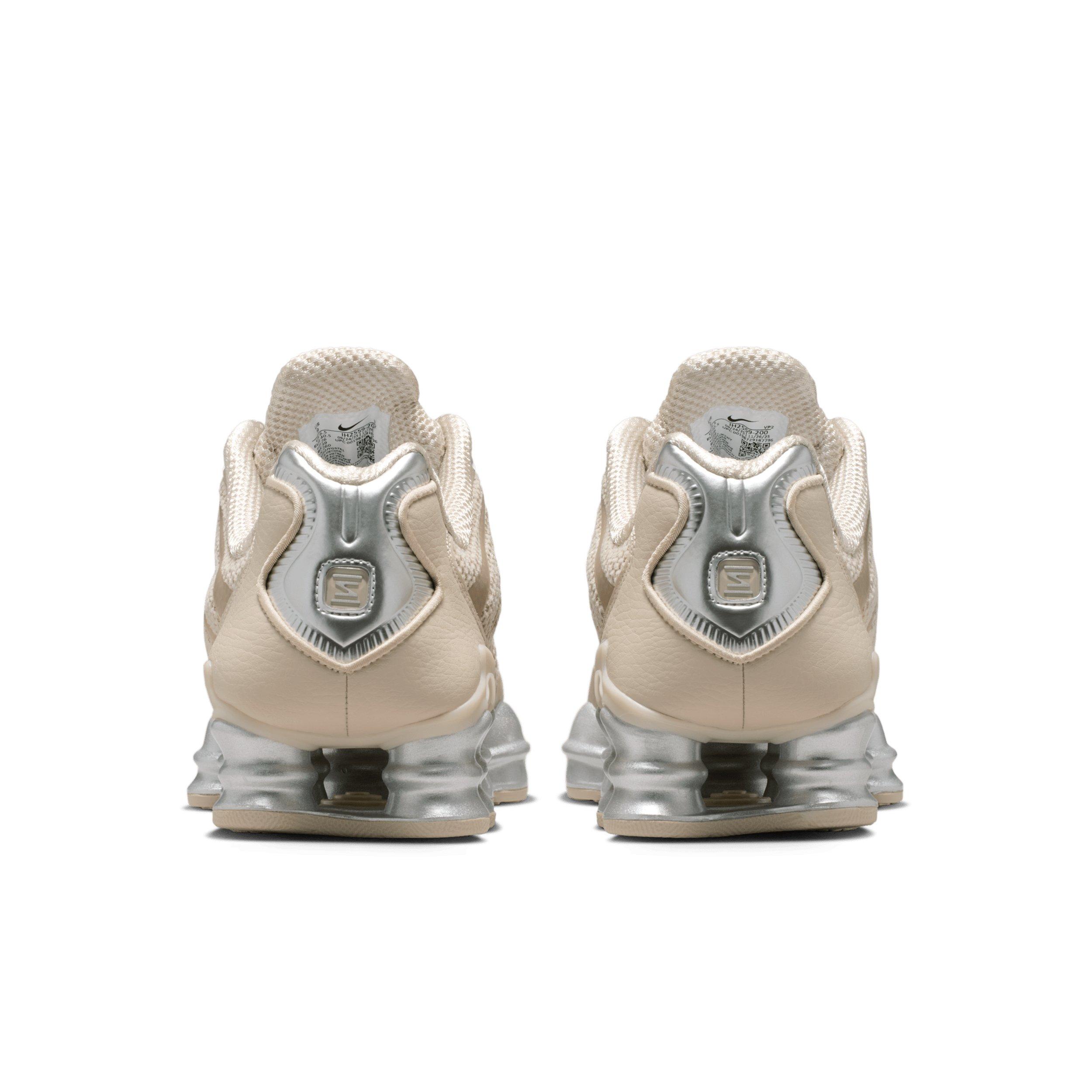 Nike Shox TL "Cream II/Black/Metallic Silver" Women's Shoe - CREAM/BLACK/SILVER Thumbnail View 5