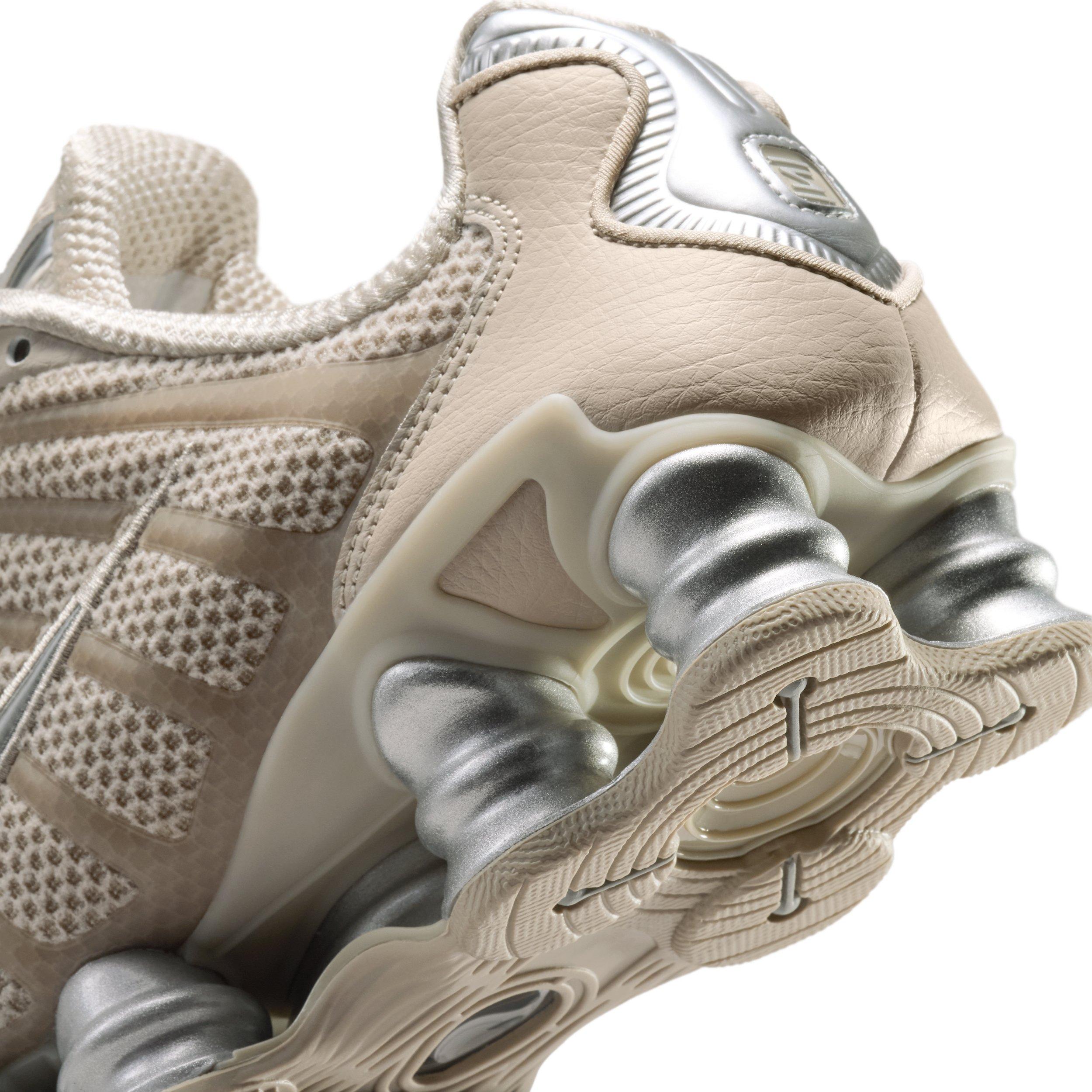 Nike Shox TL "Cream II/Black/Metallic Silver" Women's Shoe - CREAM/BLACK/SILVER Thumbnail View 8