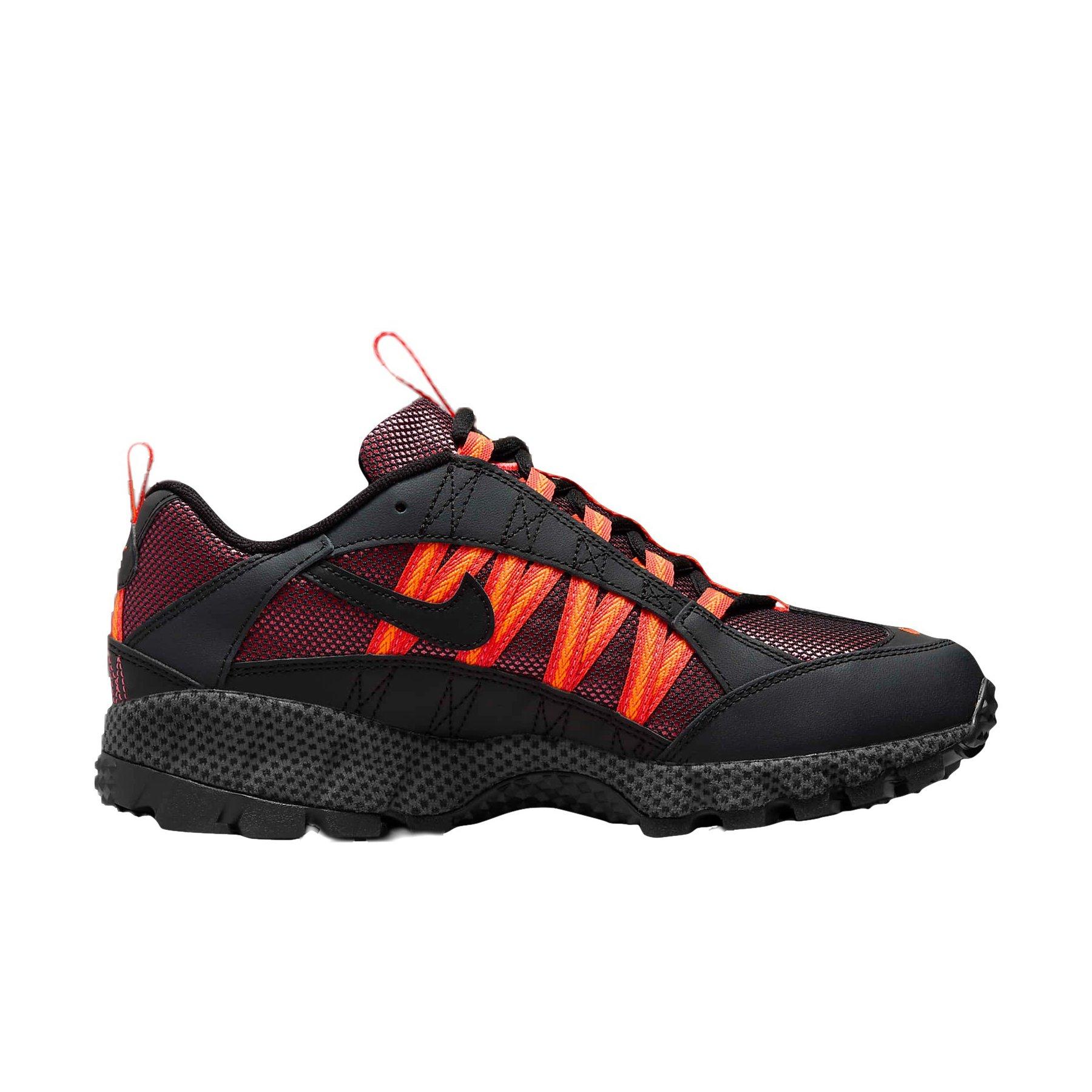 Nike Air Humara "Black/Black/Bright Crimson" Men's Shoe - BLACK/CRIMSON/ORANGE/BLACK Thumbnail View 1