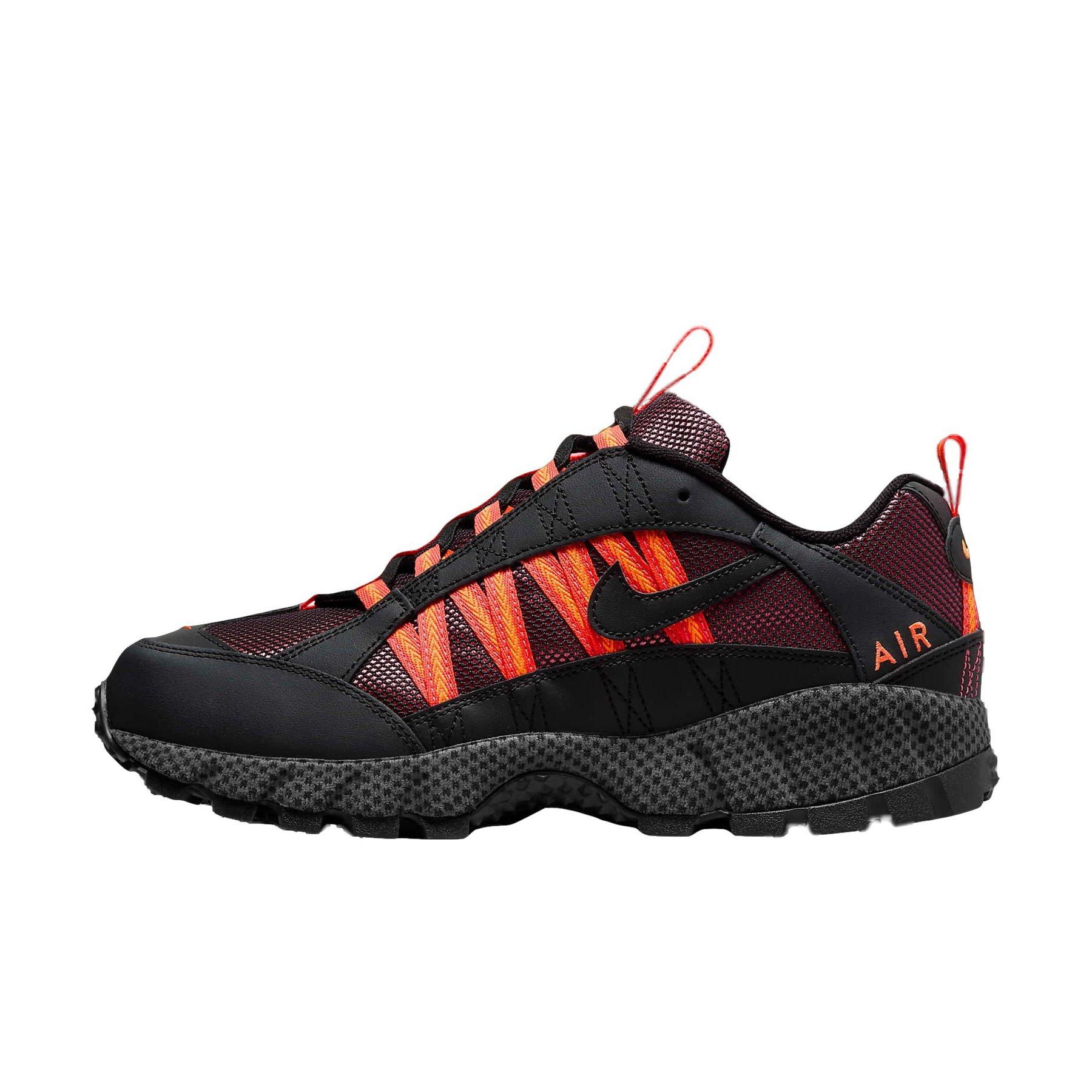 Nike Air Humara "Black/Black/Bright Crimson" Men's Shoe - BLACK/CRIMSON/ORANGE/BLACK Thumbnail View 2
