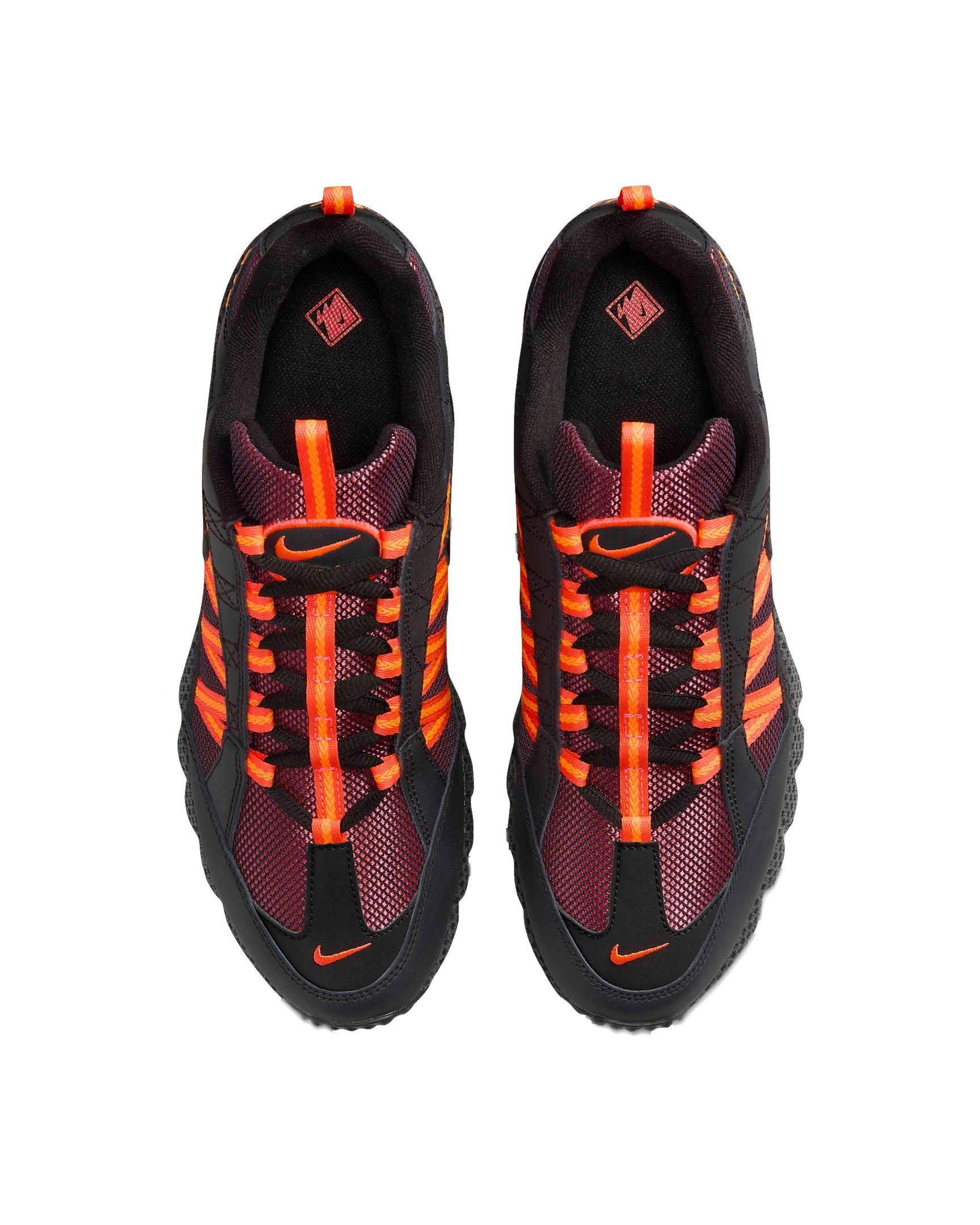 Nike Air Humara "Black/Black/Bright Crimson" Men's Shoe - BLACK/CRIMSON/ORANGE/BLACK Thumbnail View 4