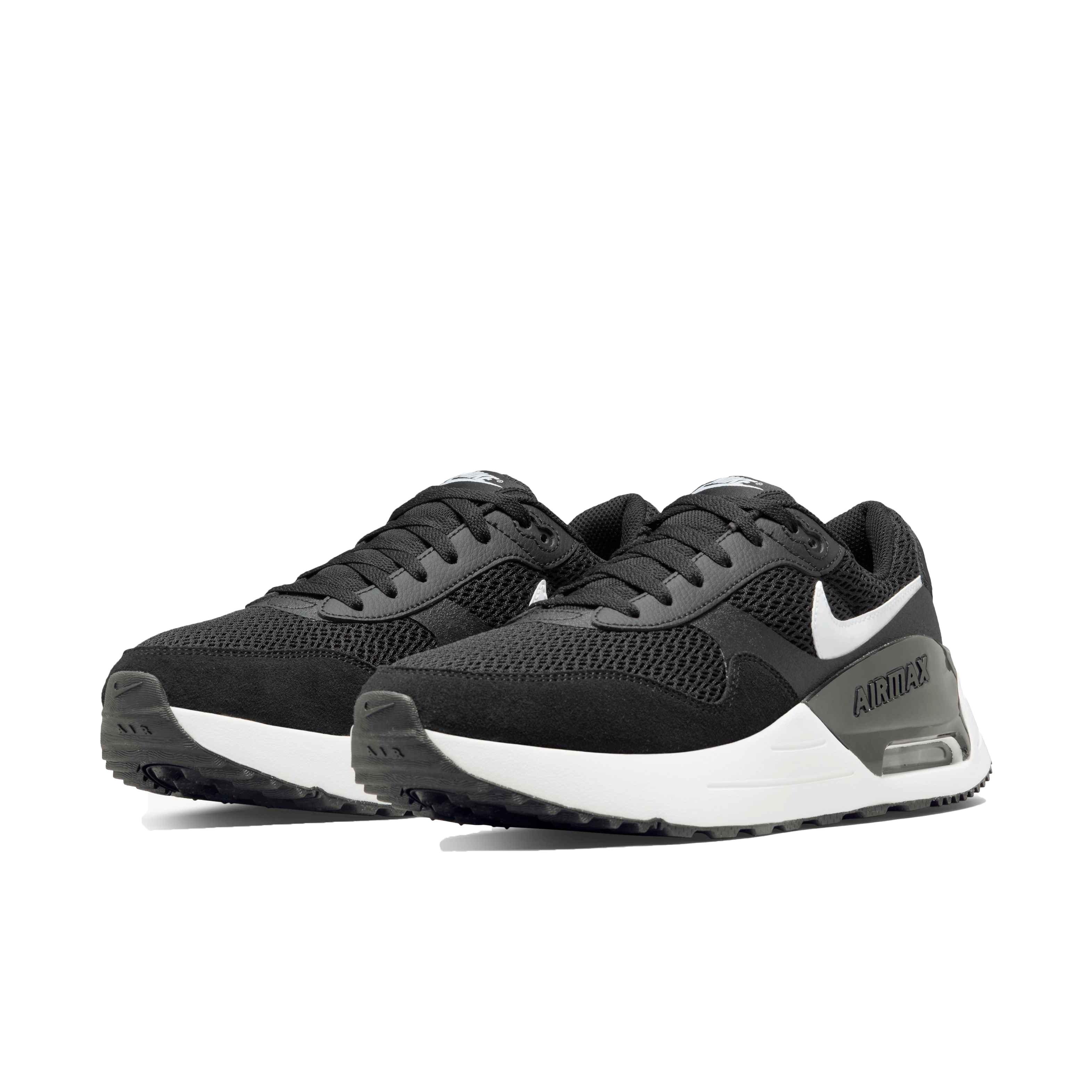 Nike Air Max SYSTM "Black/White/Wolf Grey" Men's Shoe - BLACK Thumbnail View 3