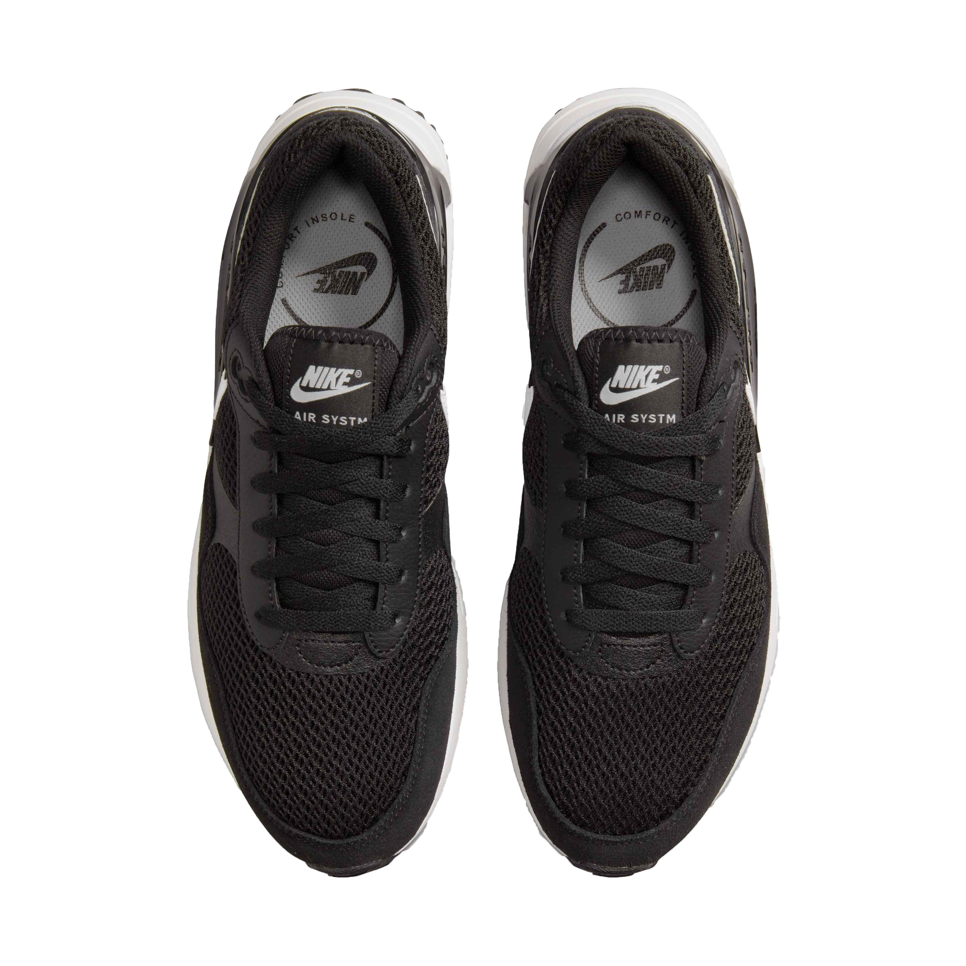 Nike Air Max SYSTM "Black/White/Wolf Grey" Men's Shoe - BLACK Thumbnail View 4