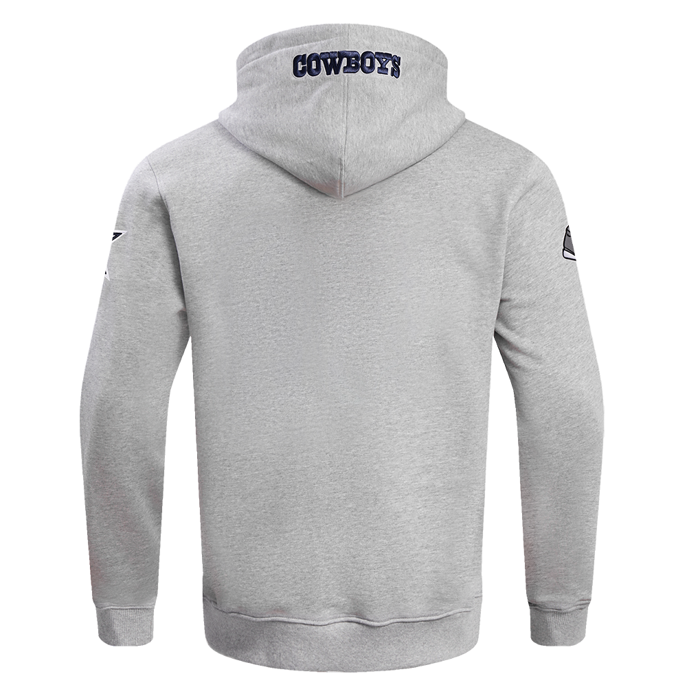 Pro Standard Men's NFL Dallas Cowboys Old English Pullover Hoodie - Grey - GREY Thumbnail View 2