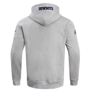 Pro Standard Men's NFL Dallas Cowboys Old English PO Hoodie -Grey
