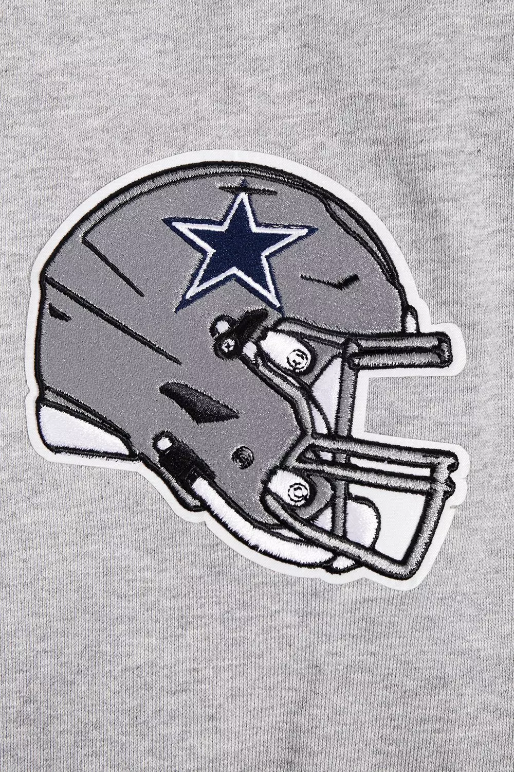 Pro Standard Men's NFL Dallas Cowboys Old English PO Hoodie -Grey - GREY