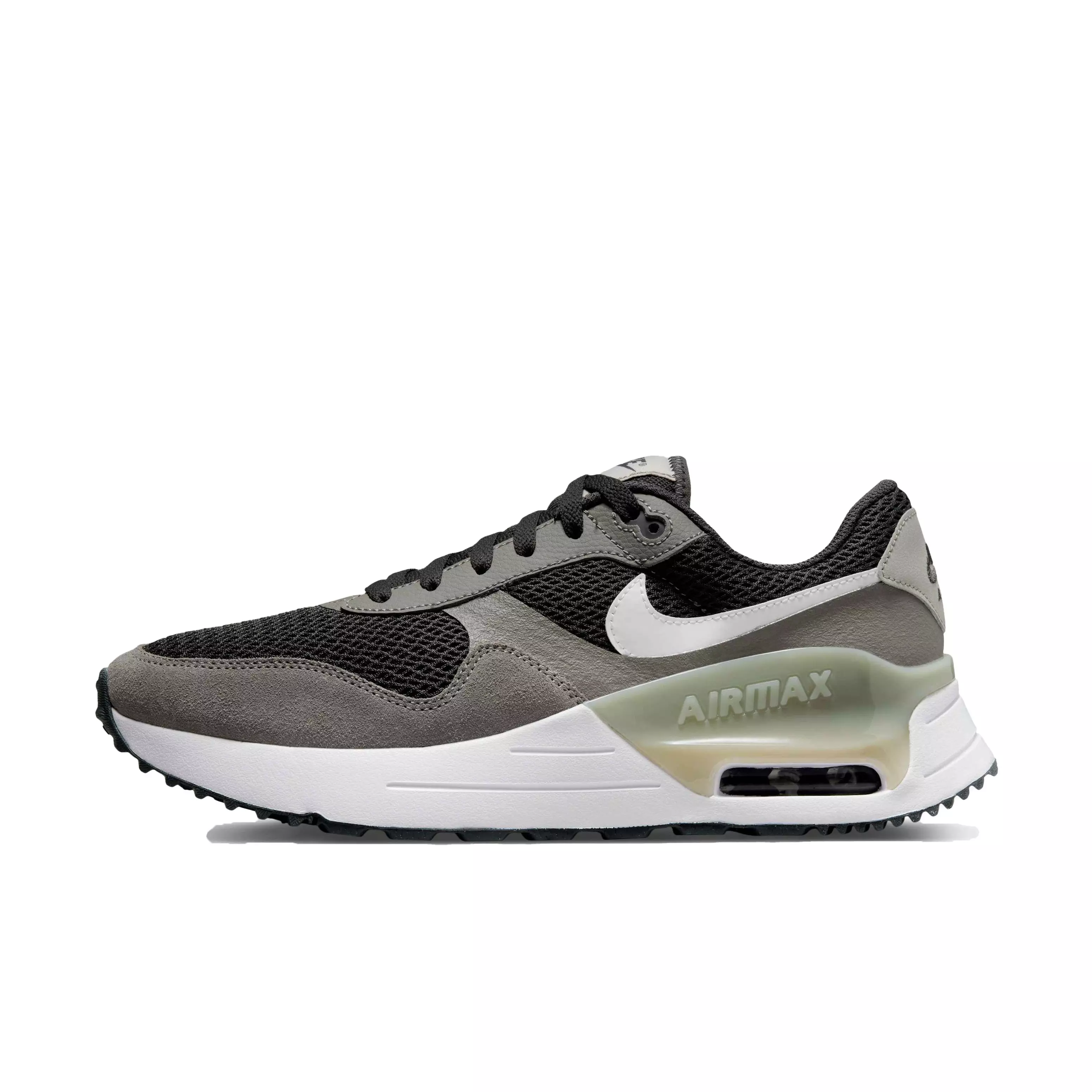 Nike Air Max SYSTM "Dark Smoke Grey/White/Flat Pewter" Men's Shoe - GREY