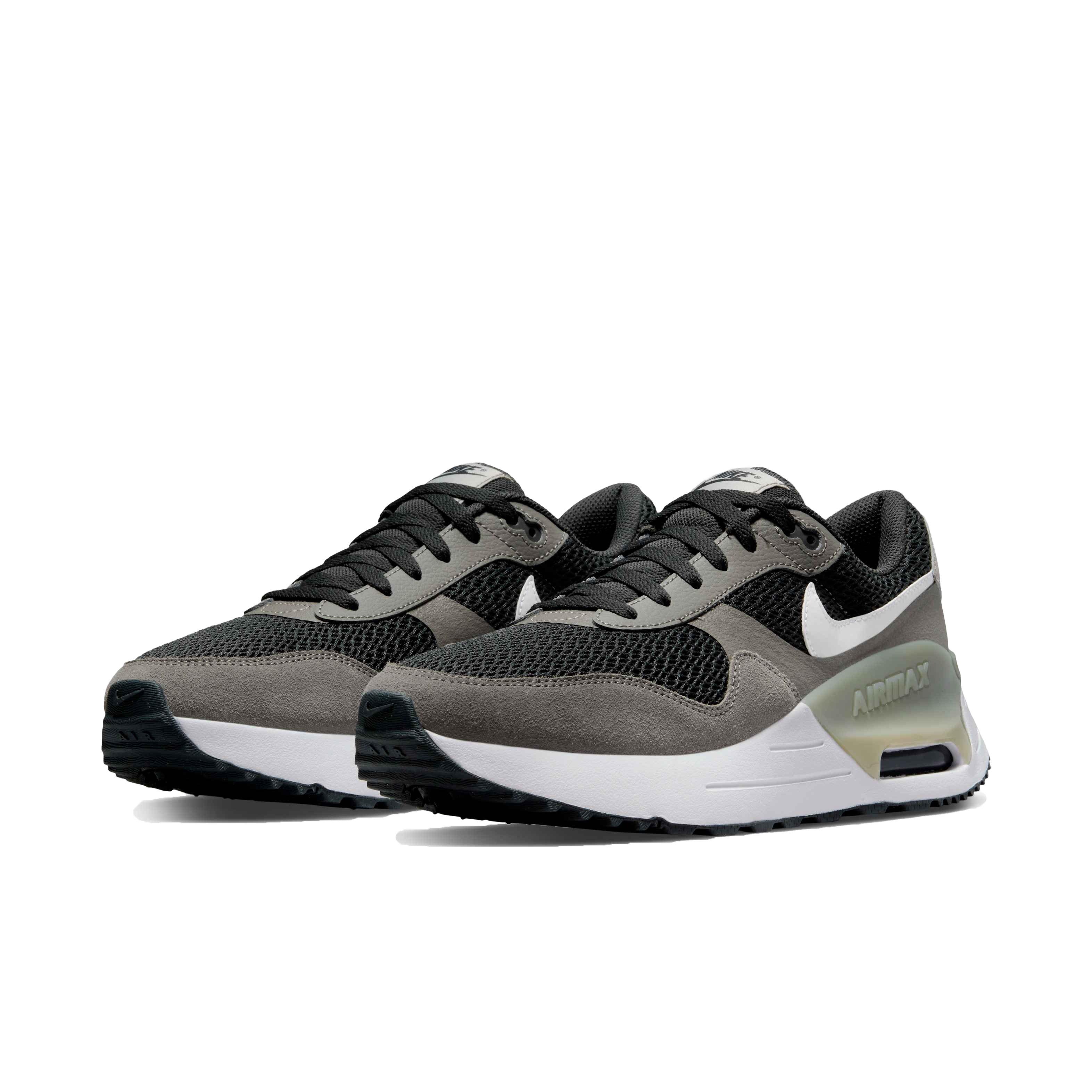 Nike Air Max SYSTM "Dark Smoke Grey/White/Flat Pewter" Men's Shoe - GREY Thumbnail View 3