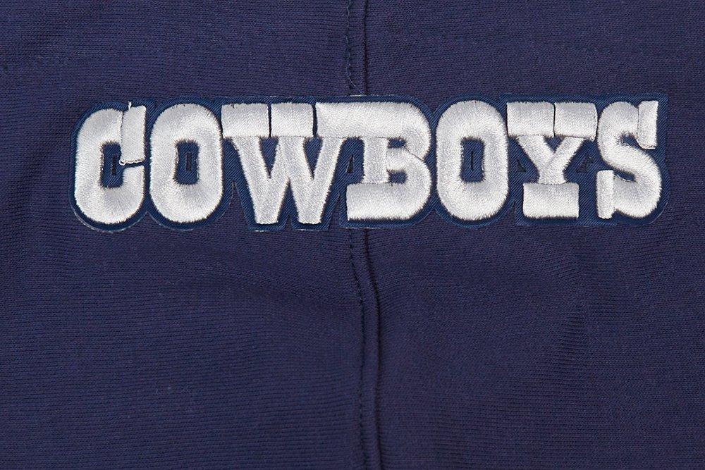 Pro Standard Men's NFL Dallas Cowboys Old English PO Hoodie - Navy - NAVY Thumbnail View 8