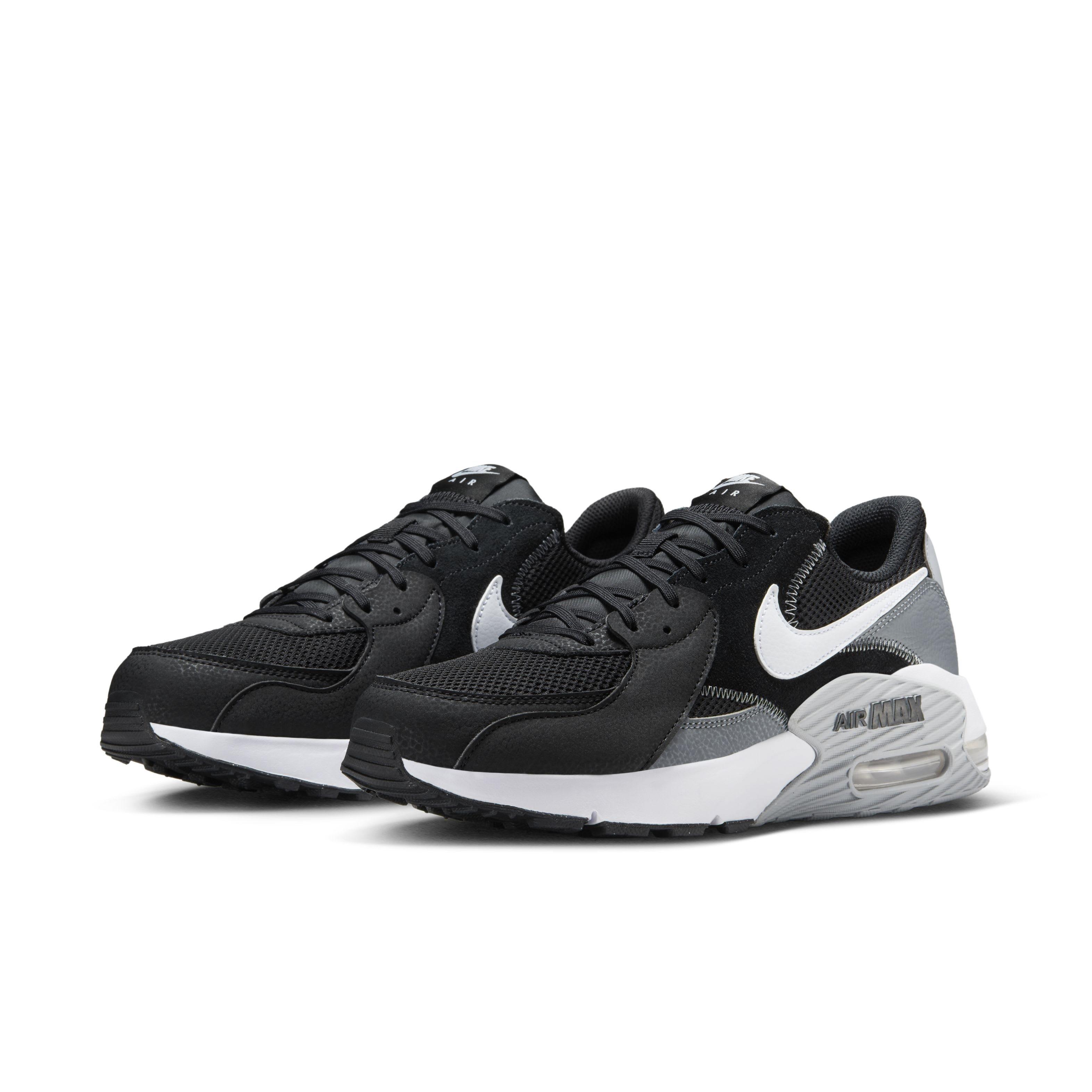 Nike Air Max Excee "Black/Cool Grey/Wolf Grey/White" Men's Shoe - BLACK/GREY/GREY/WHITE Thumbnail View 3