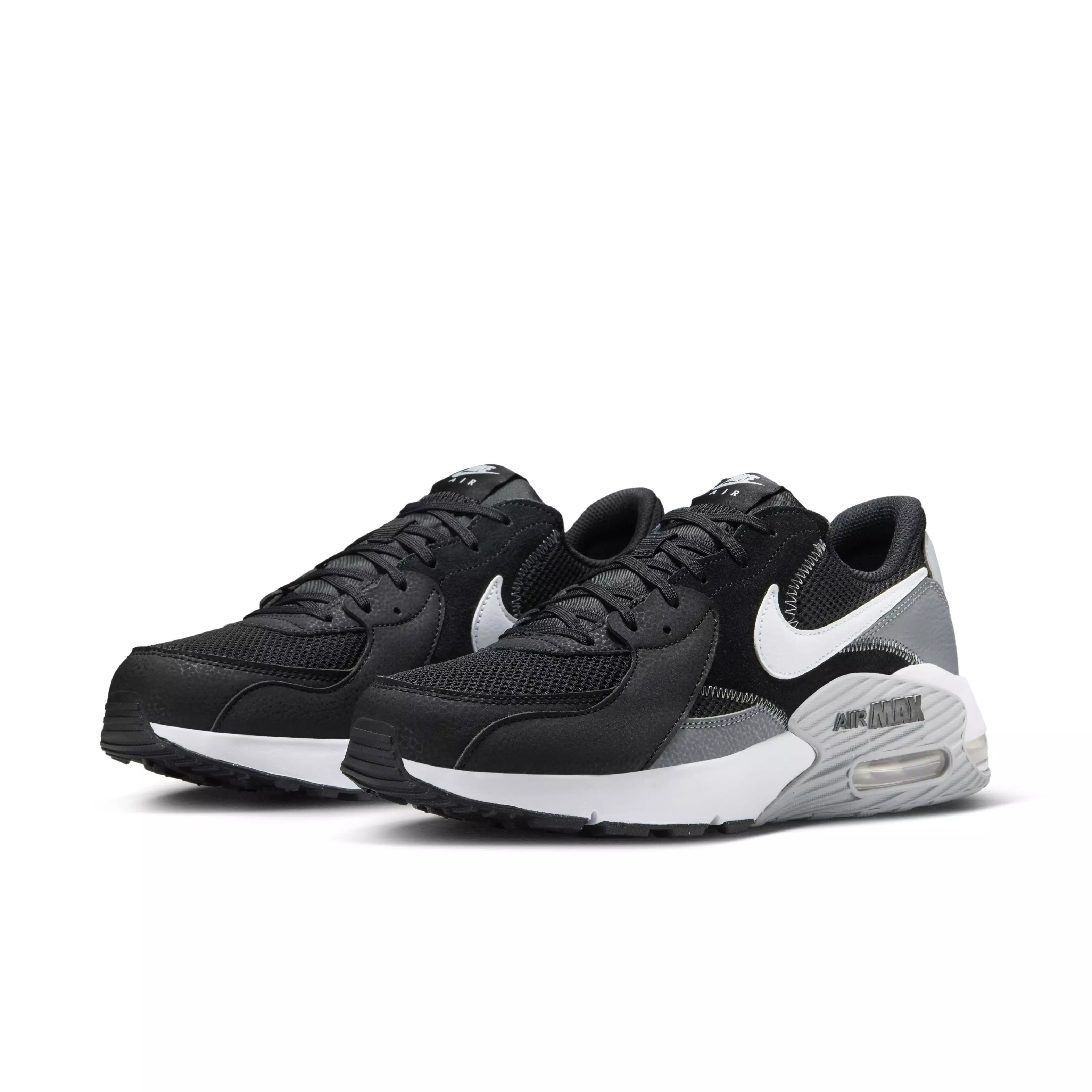 Nike Air Max Excee "Black/Cool Grey/Wolf Grey/White" Men's Shoe - BLACK/GREY/GREY/WHITE