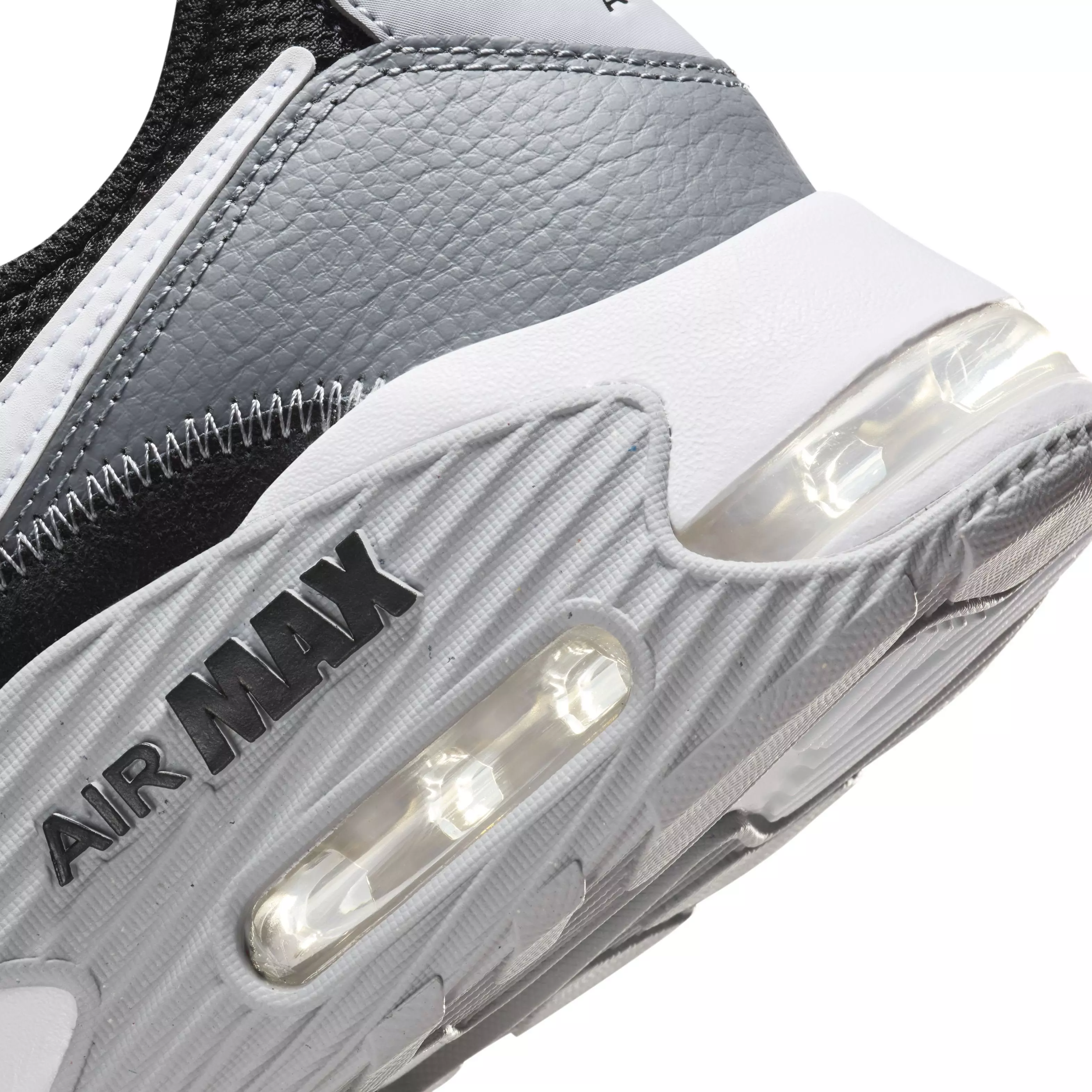 Nike Air Max Excee "Black/Cool Grey/Wolf Grey/White" Men's Shoe - BLACK/GREY/GREY/WHITE
